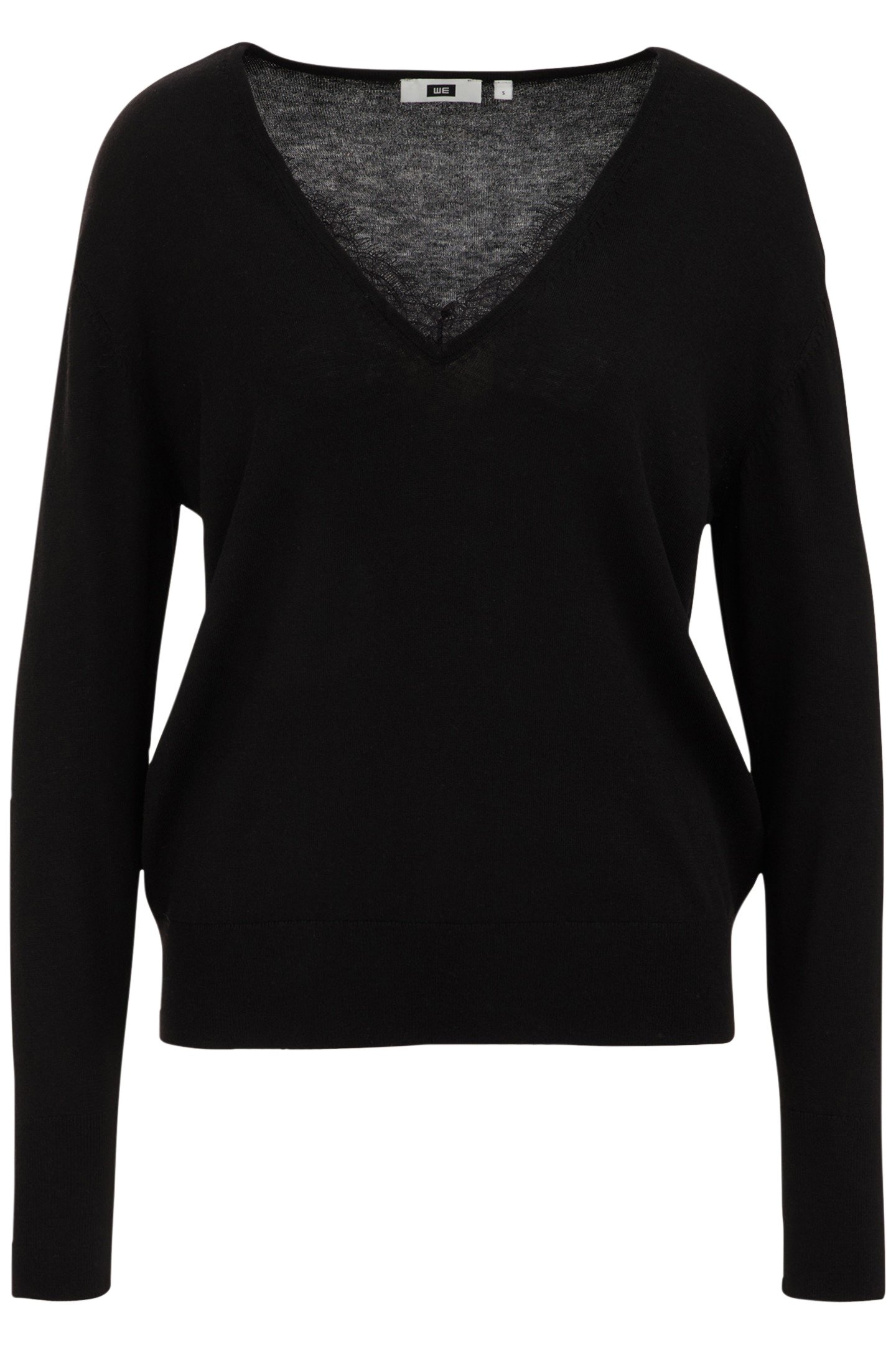 KNITTED PULLOVER BLACK 4