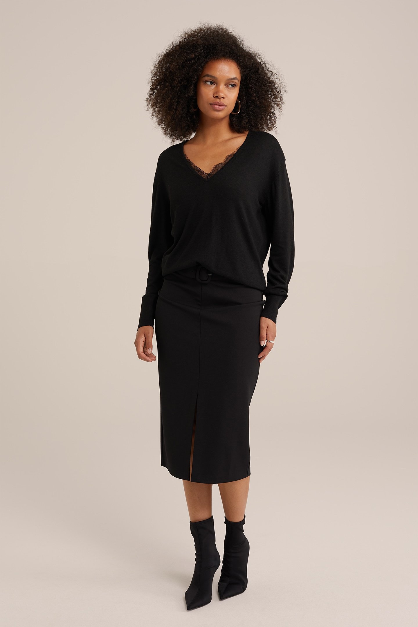 KNITTED PULLOVER BLACK 3