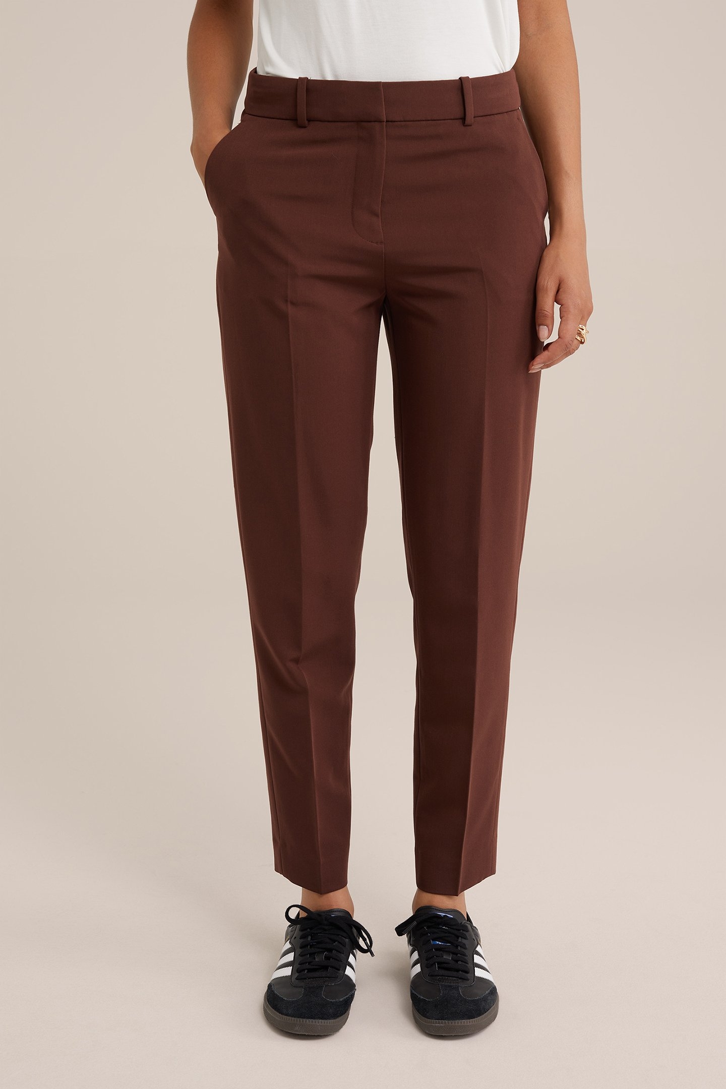TROUSER DARK BROWN 1