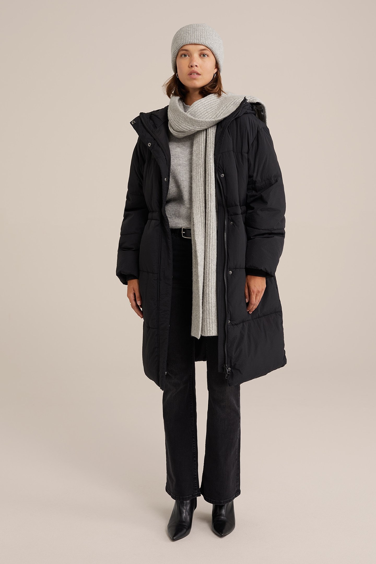 JACKET LONG LENGTH BLACK 4