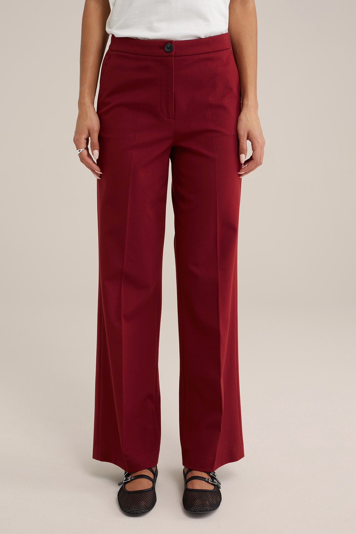 TROUSER BRIGHT RED 1