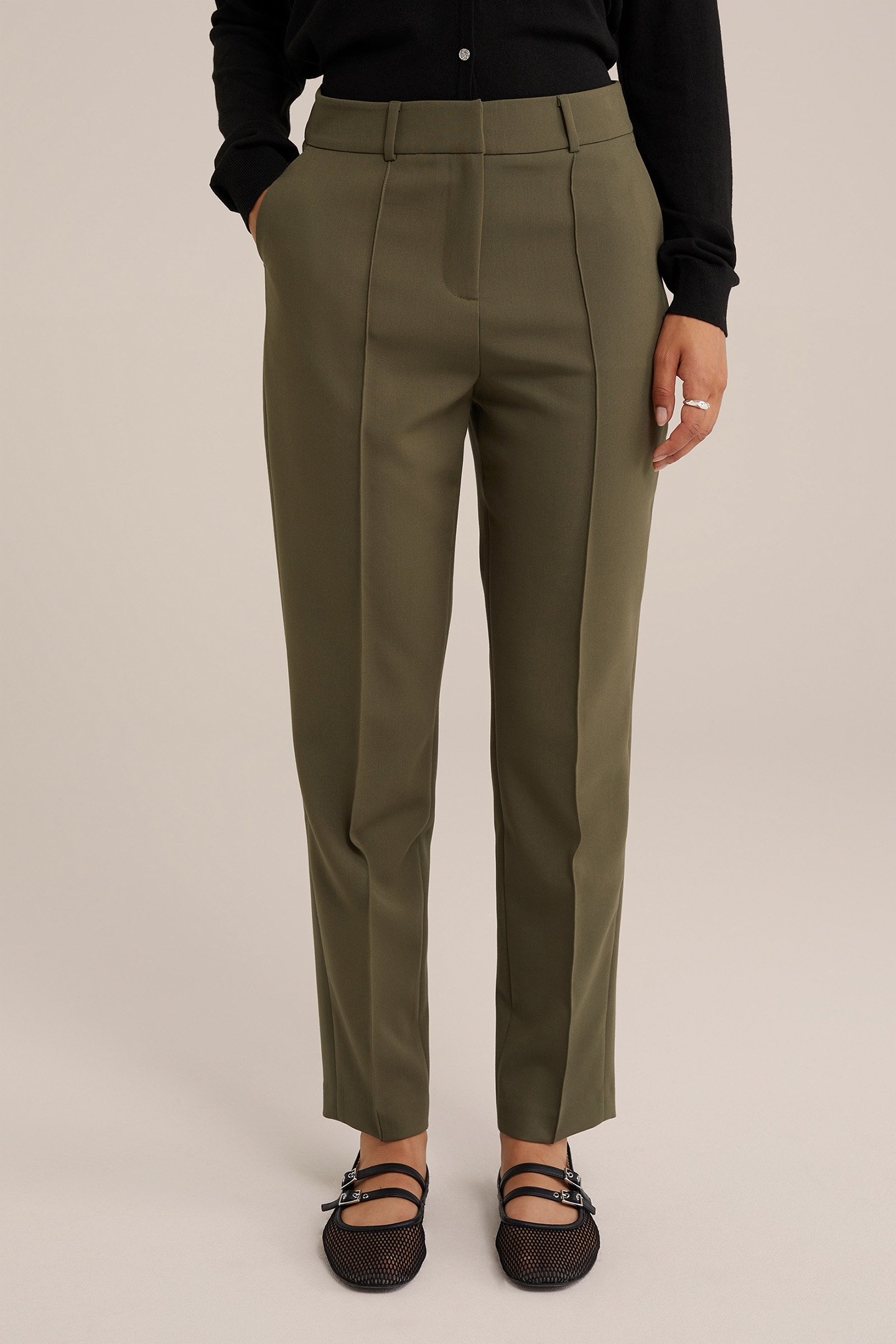 TROUSER DARK GREEN 1