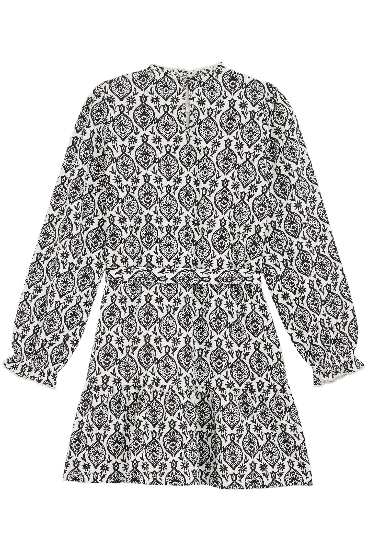 DRESS MID LENGTH WHITE 4