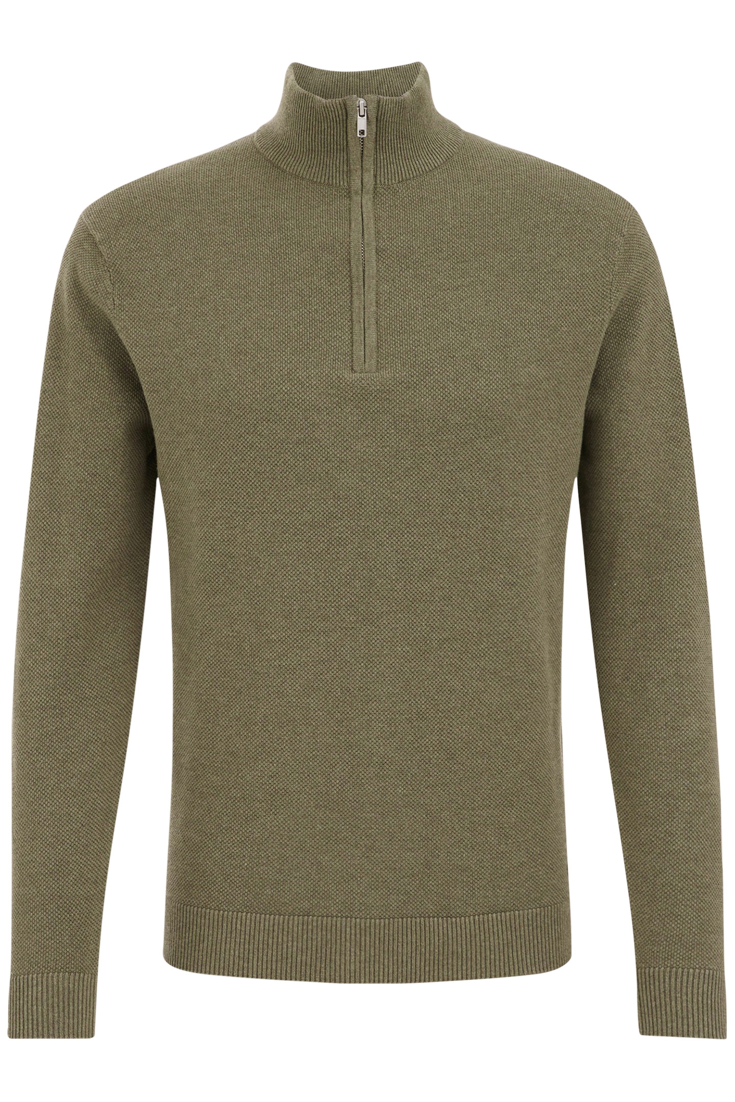 HALFWAY ZIPPER MOSS GREEN 4