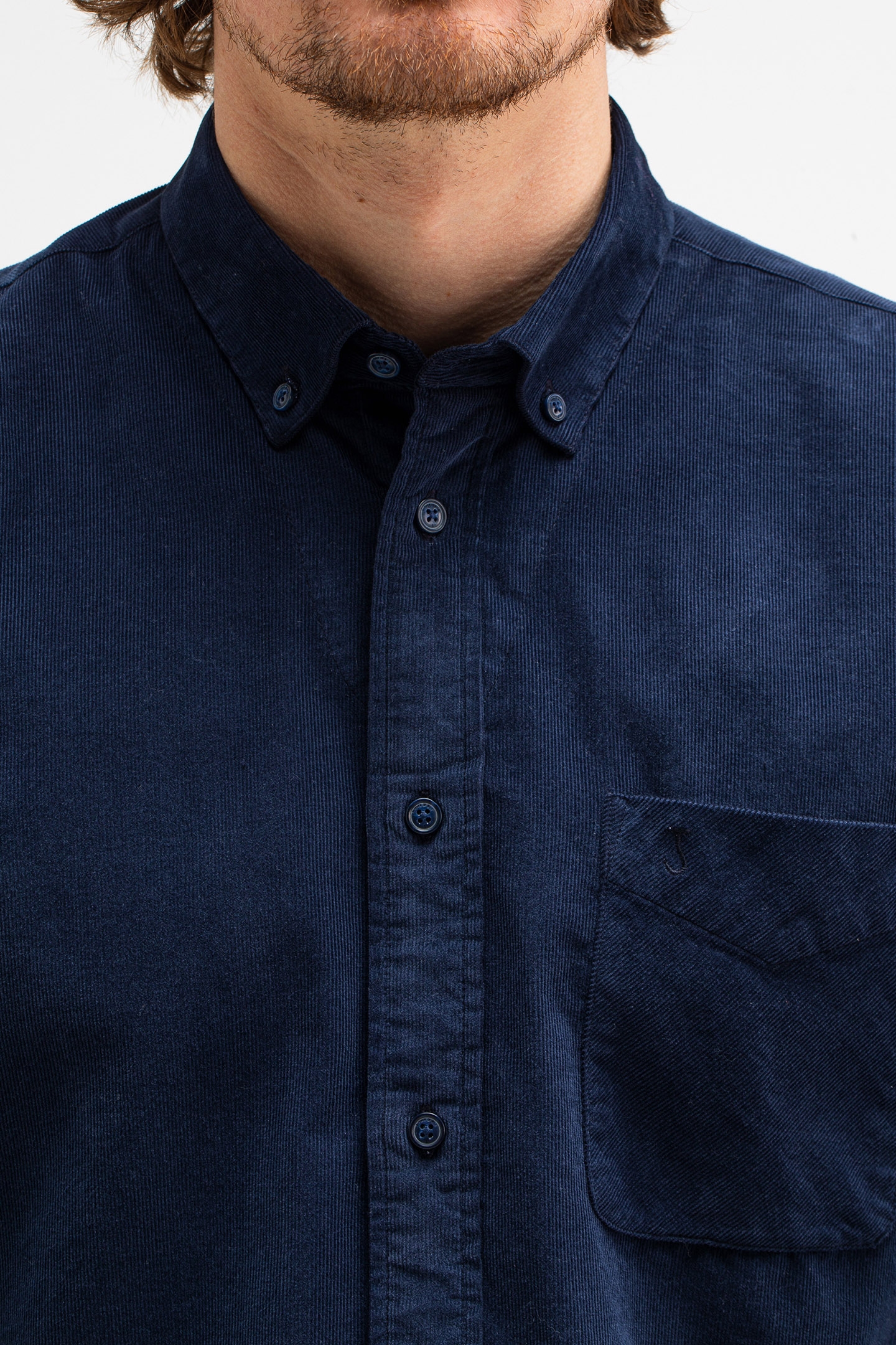 ROBBY CORD SHIRT ALASKA BLUE 4