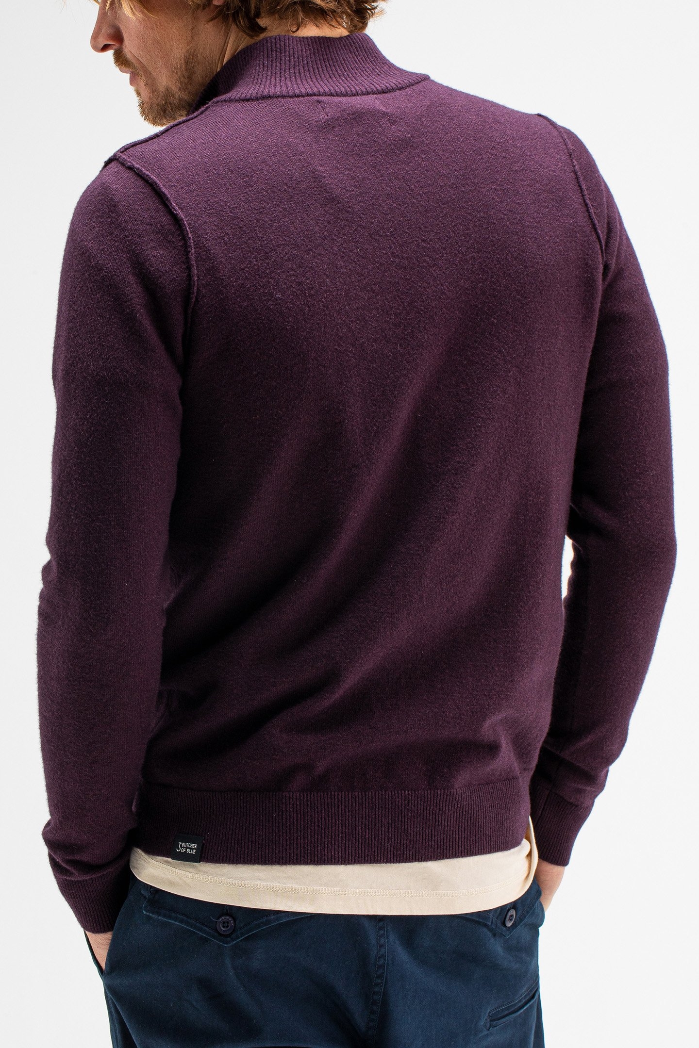 CLIFDEN HALFZIP PASCHA PURPLE 2