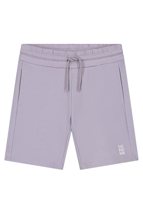 NIKNIK LOGO SWEATSHORT LAVENDER GREY 1