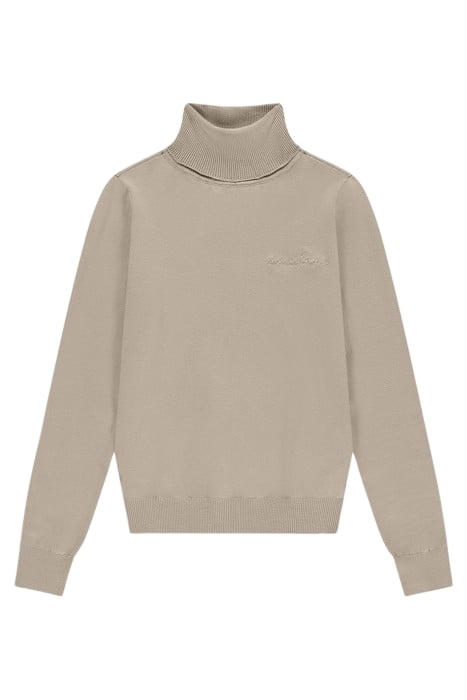 GLENN TURTLENECK NUT BEIGE 1