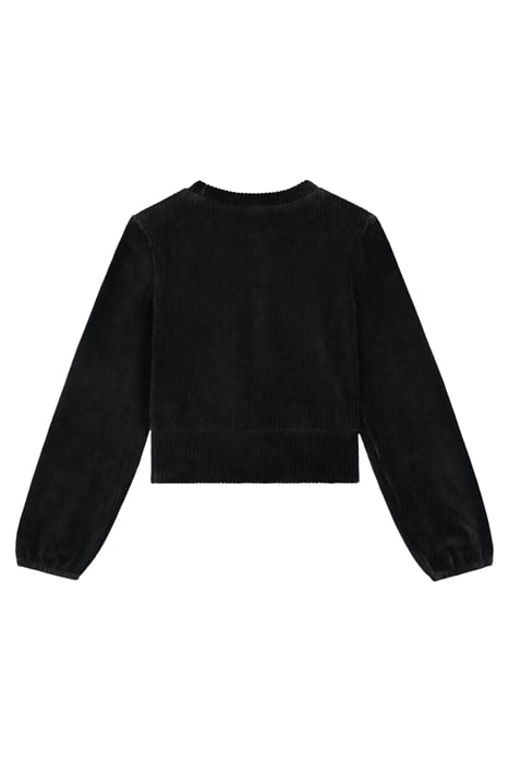 BIANCA VELVET TOP BLACK 2