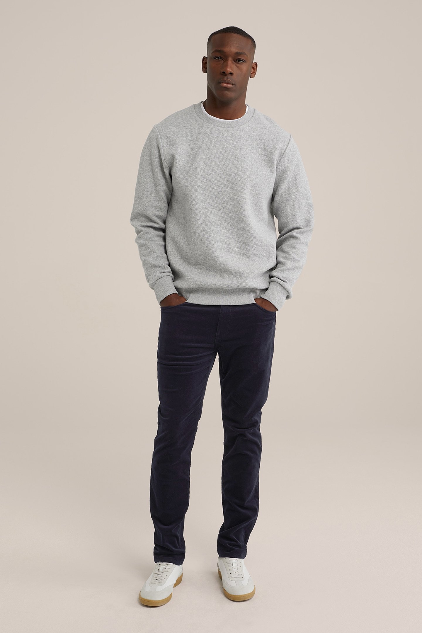 5-POCKET MID WAIST DARK BLUE 3