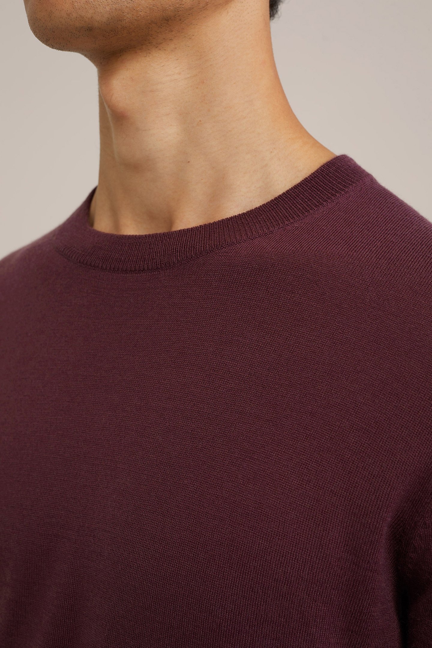 PULLOVER BURGUNDY RED 5