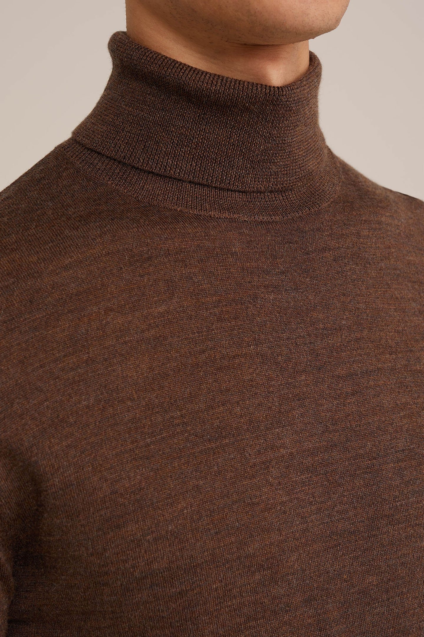 PULLOVER DARK BROWN 5