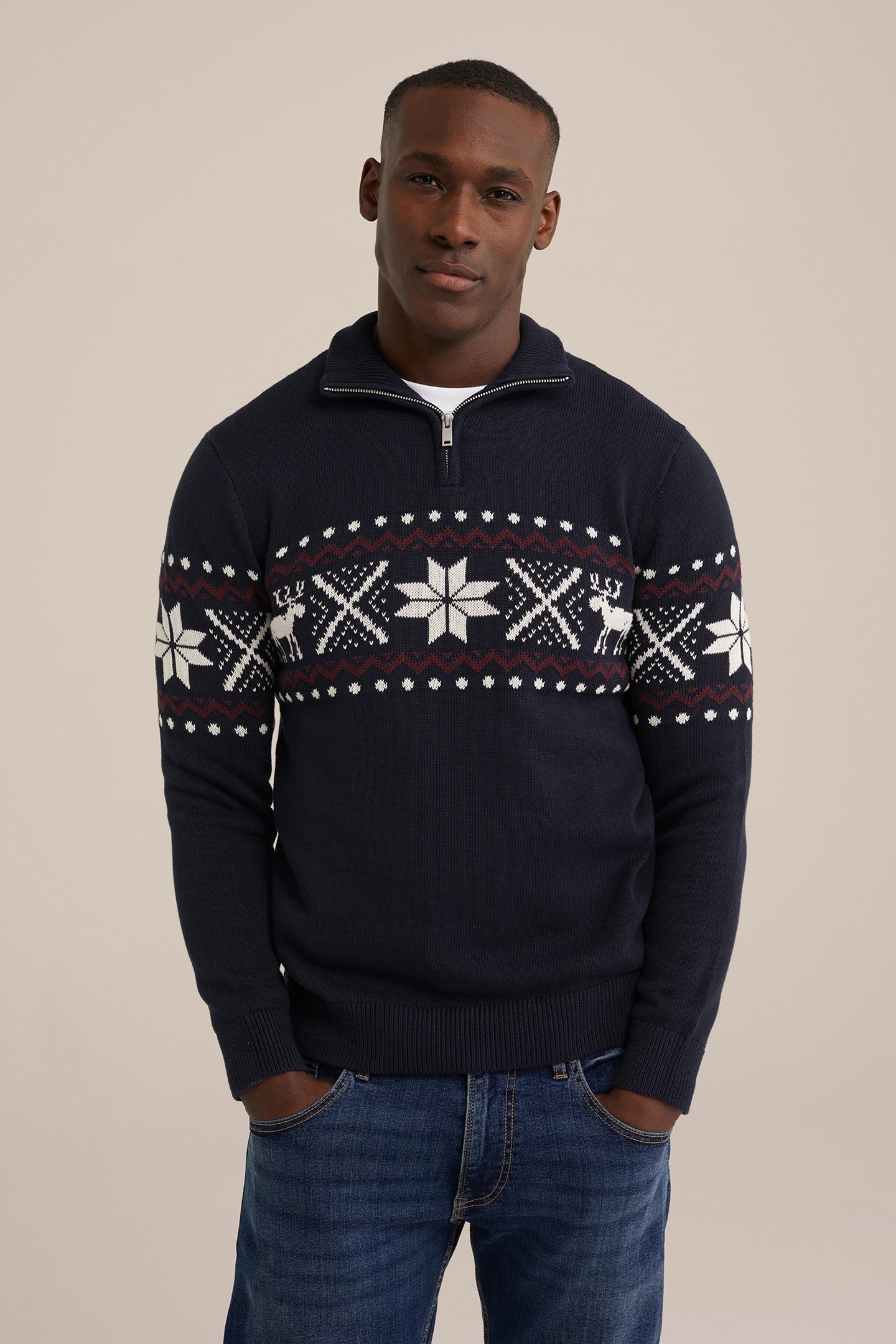 PULLOVER DARK BLUE 1