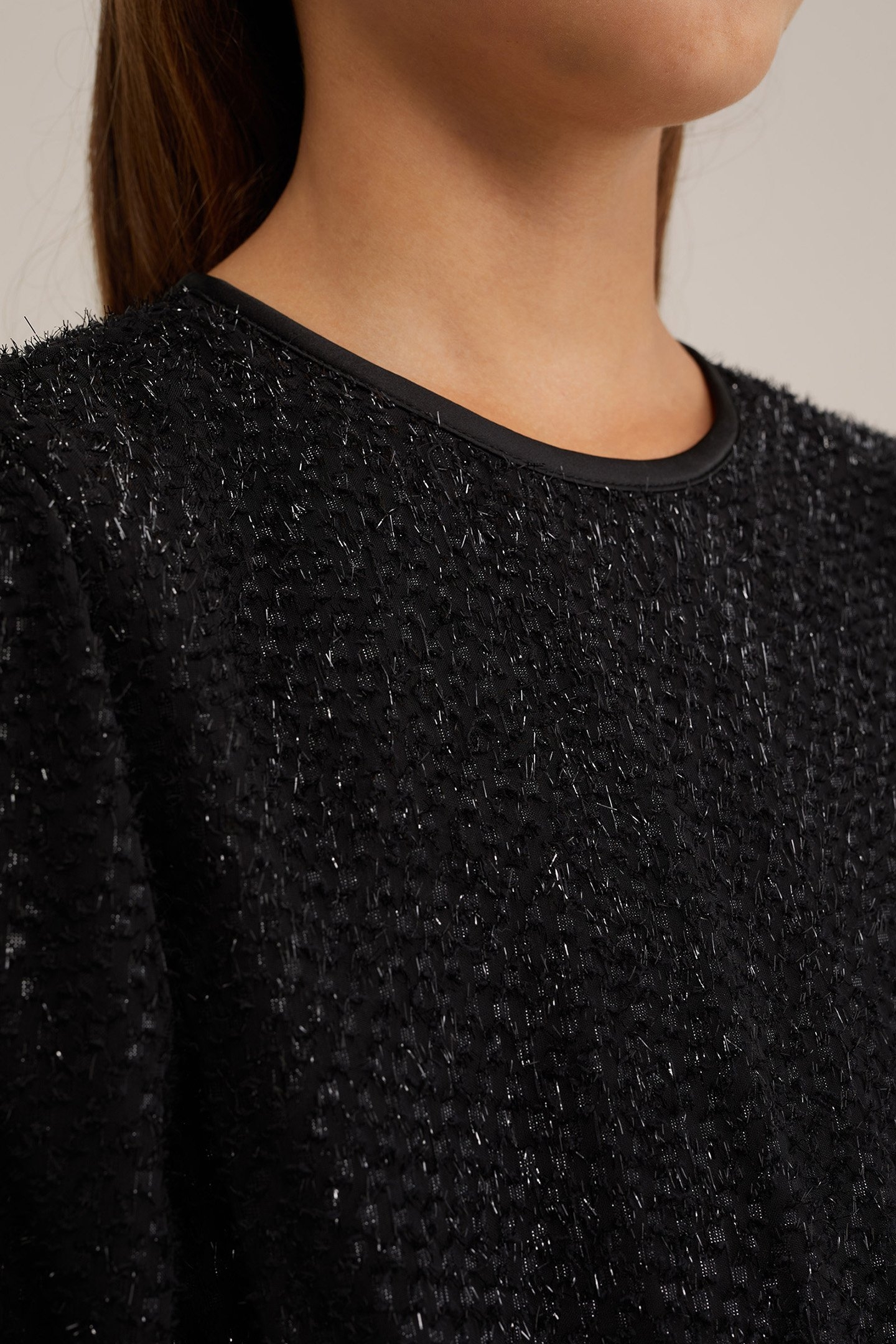 DRESS MID LENGTH BLACK 5