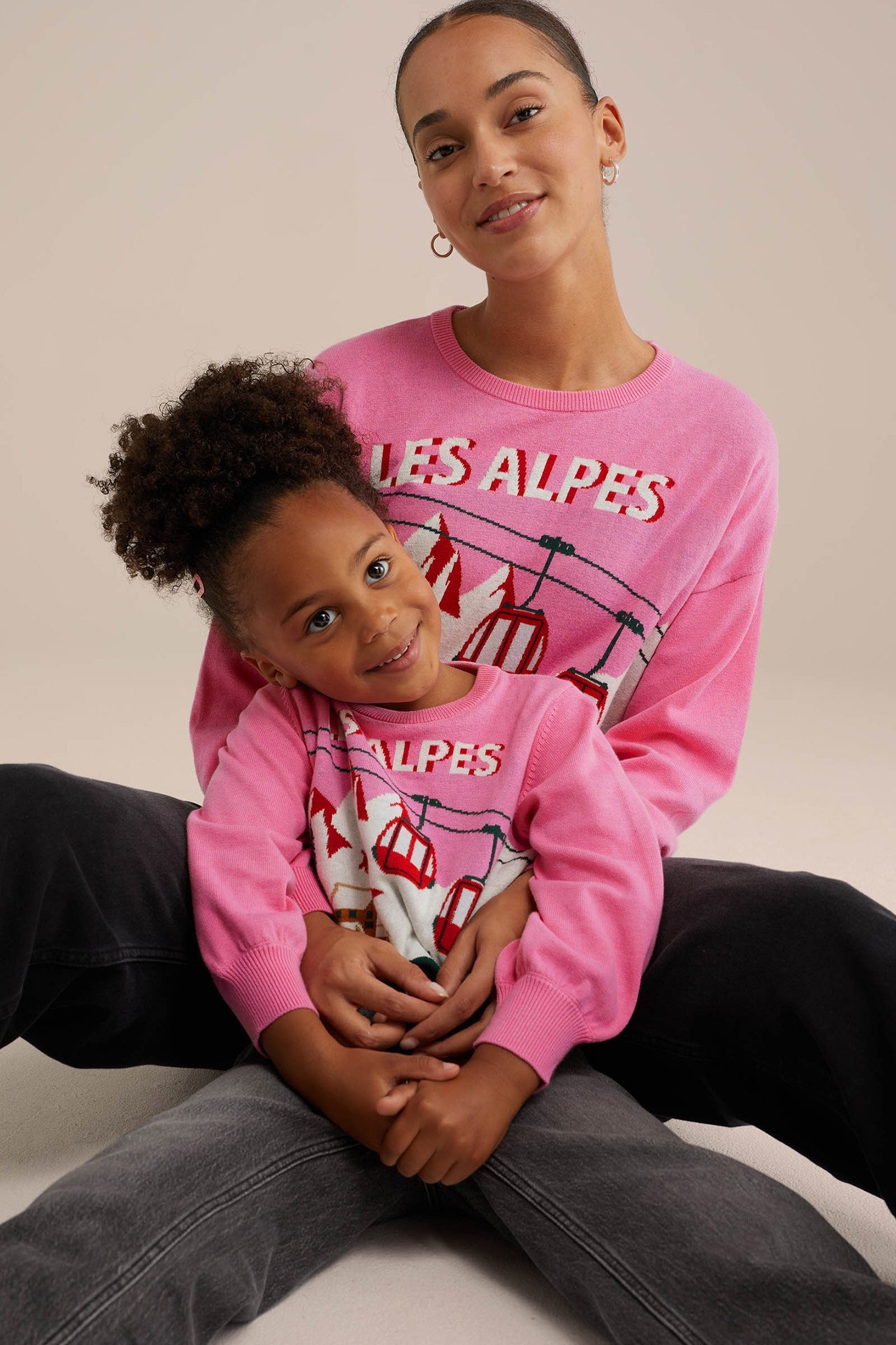 KNITTED PULLOVER BRIGHT PINK 6