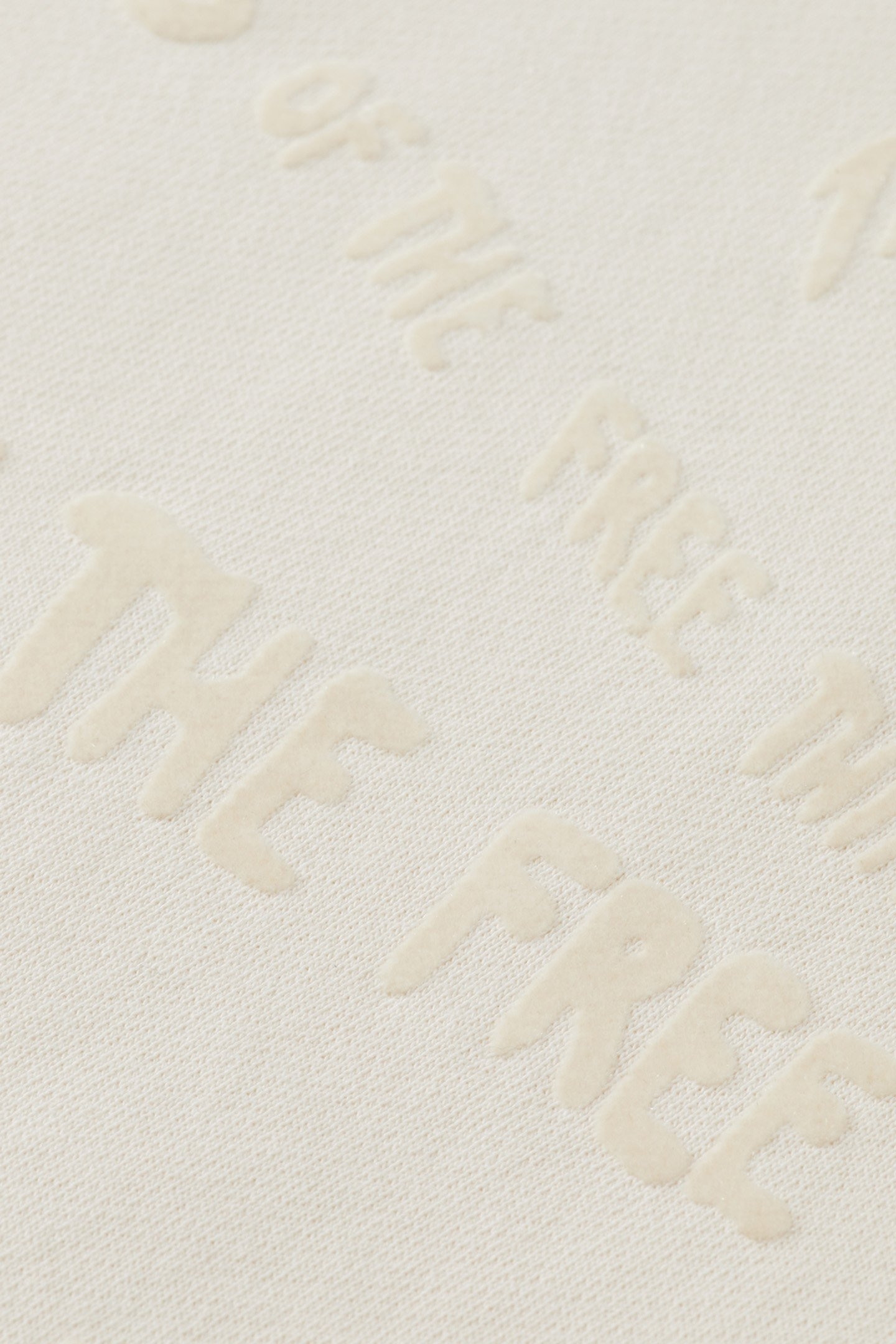 FLOCK AOP REGULAR FIT SWEATSHIRT SOFT ICE 8