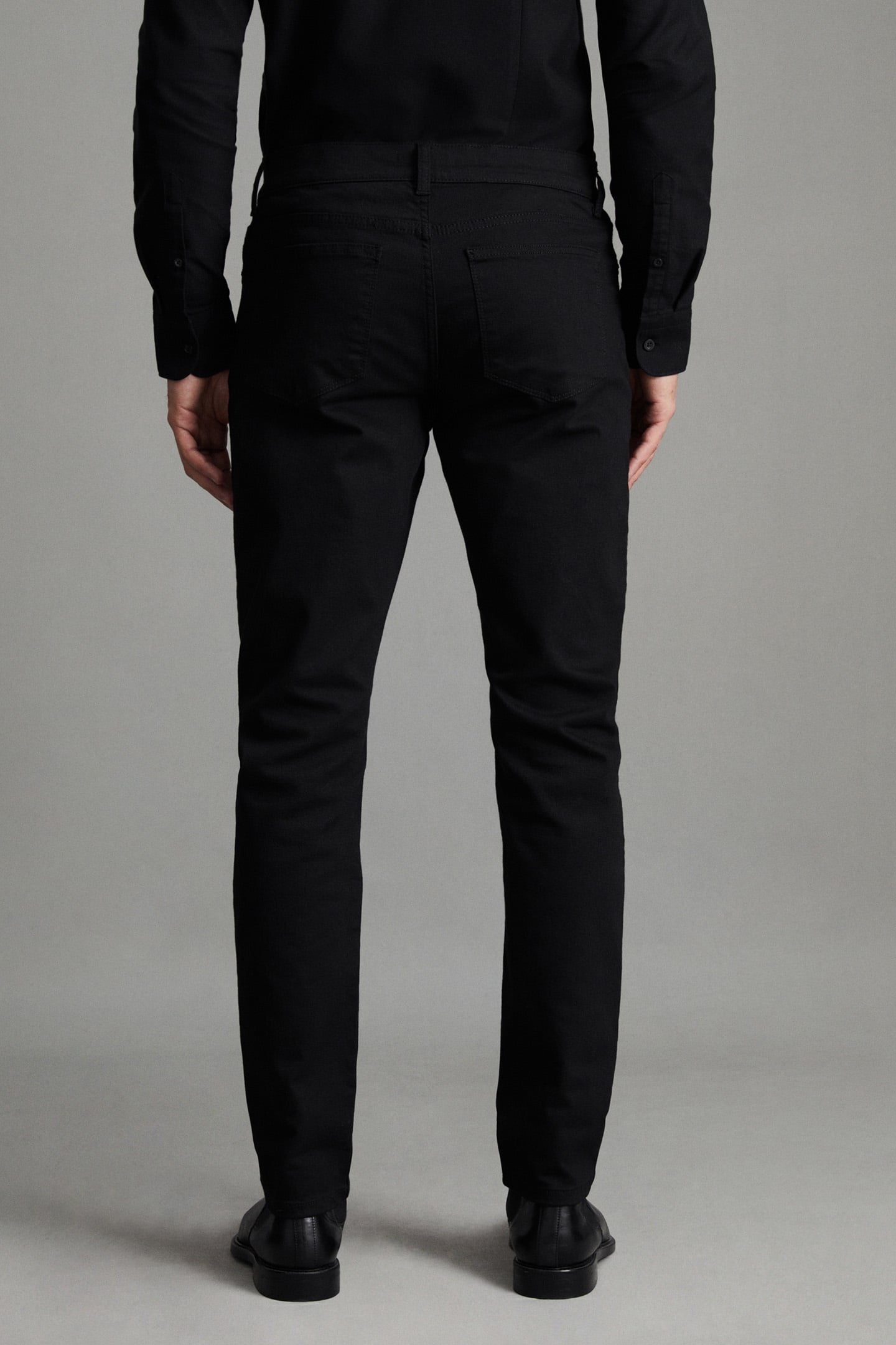 JET-STAY BLACK SLIM JEANS BLACK 2