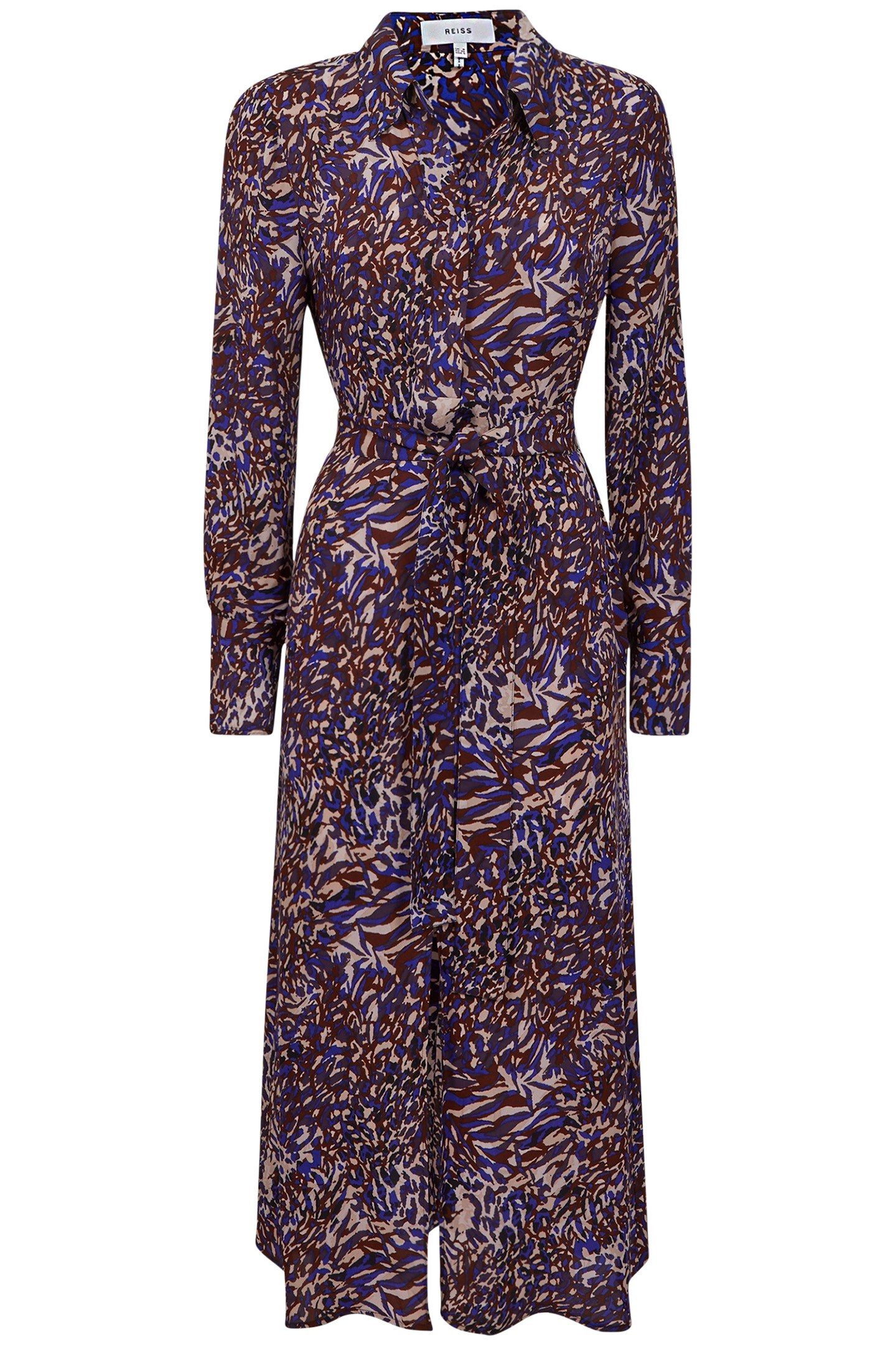TABITHA-ANIMAL PRINT MIDI BLUE 4