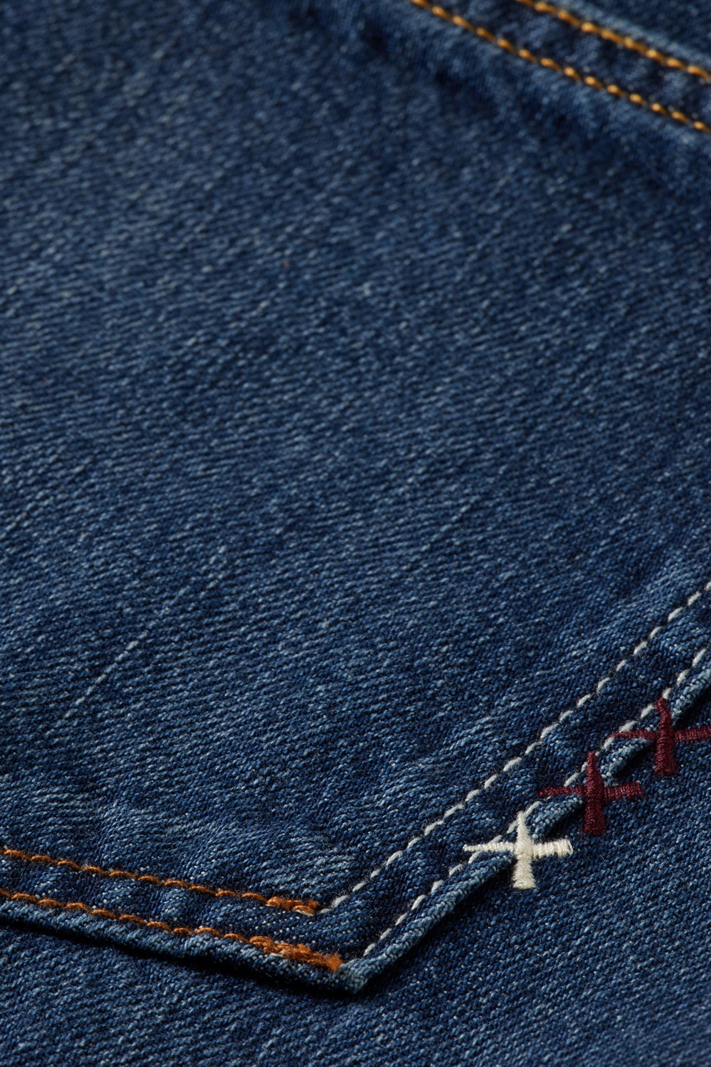 THE RIPPLE AUTHENTIC STRAIGHT JEANS LUX BLUE LUX BLUE 8