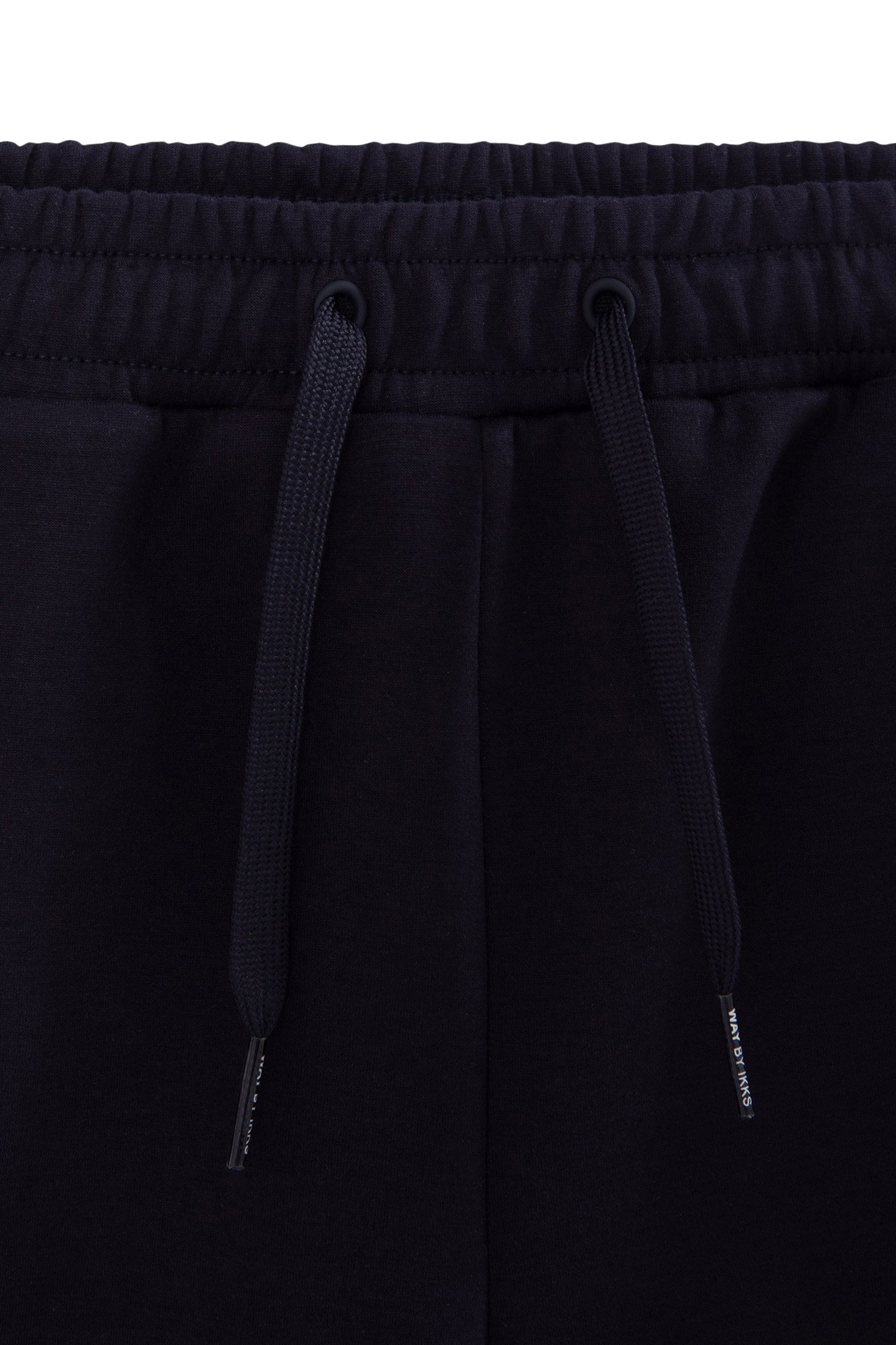 BOYS' NAVY BERMUDA SHORTS WITH ARTY TONE-ON-TONE PRINT 4