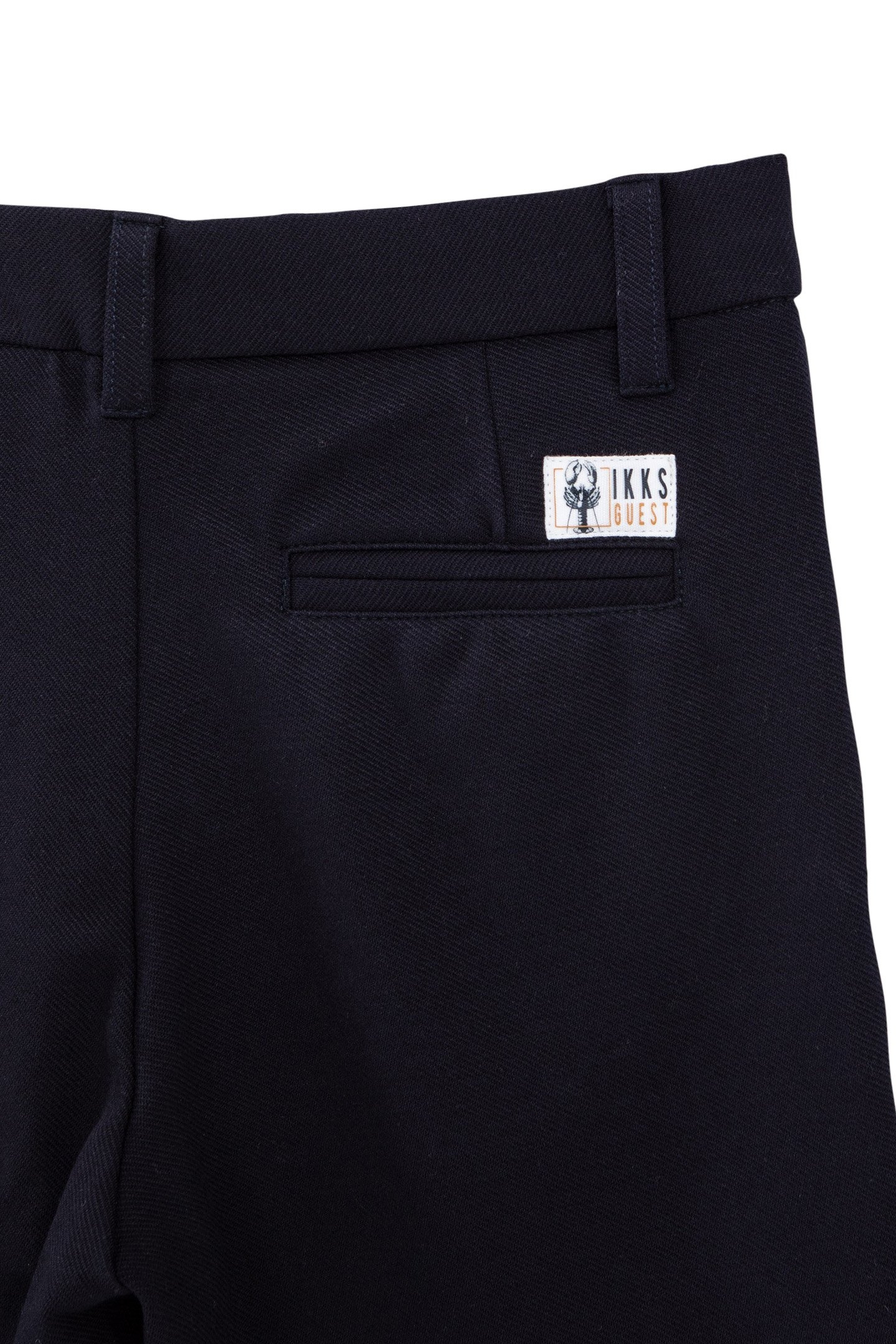 BOYS’ NAVY KNIT BERMUDA SHORTS 4