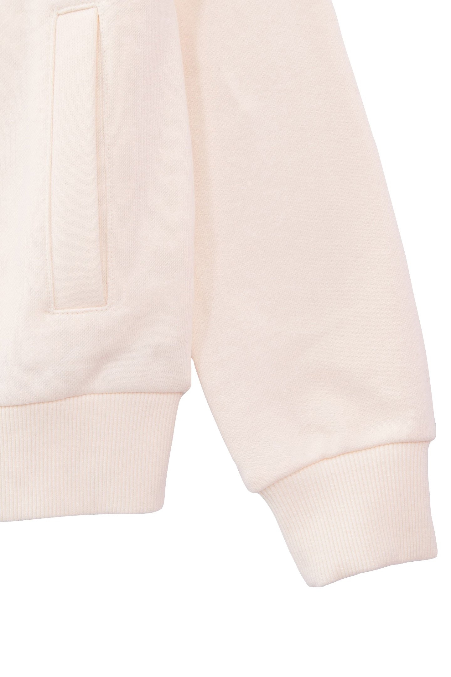 BOYS’ ECRU CARDIGAN WITH PRINT SLOGAN ON BACK 3