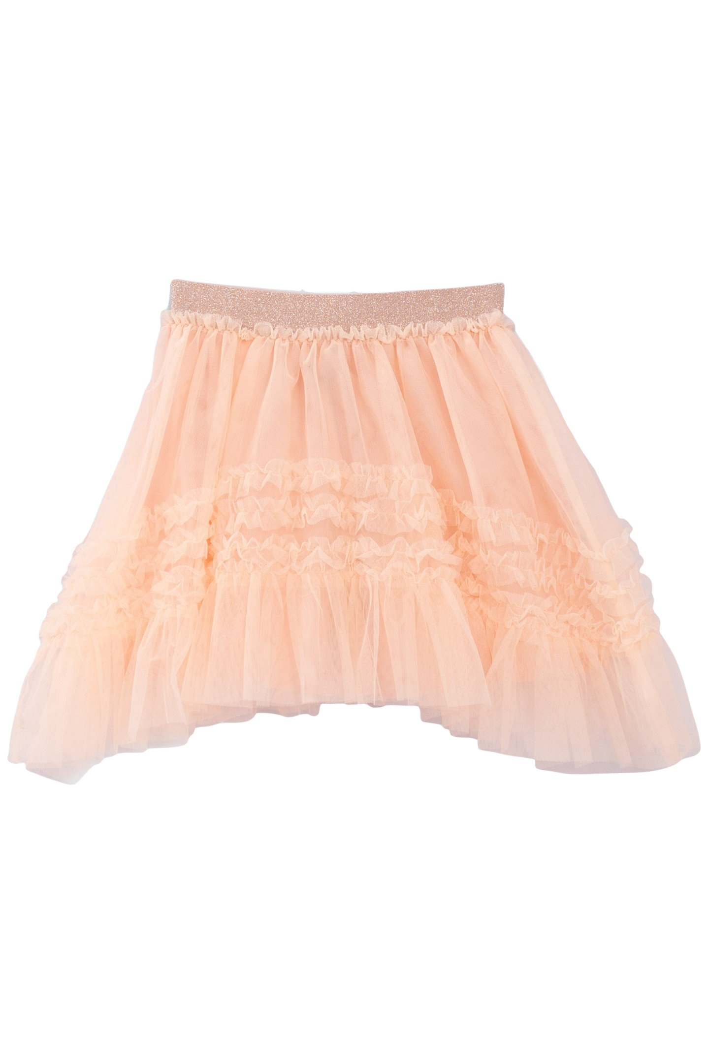 GIRLS’ ORANGE TULLE SKIRT 1
