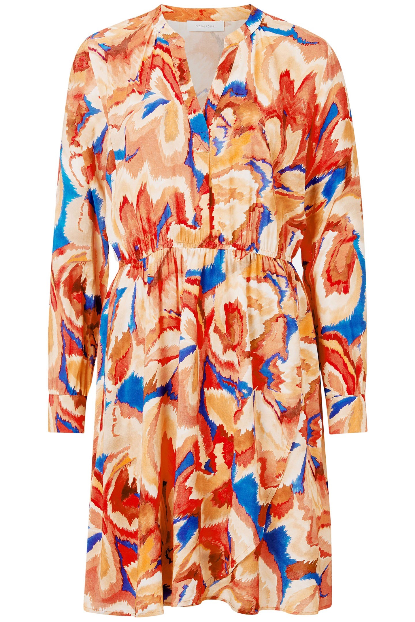 PRINTED MINI DRESS CHERRY TOMATO 3