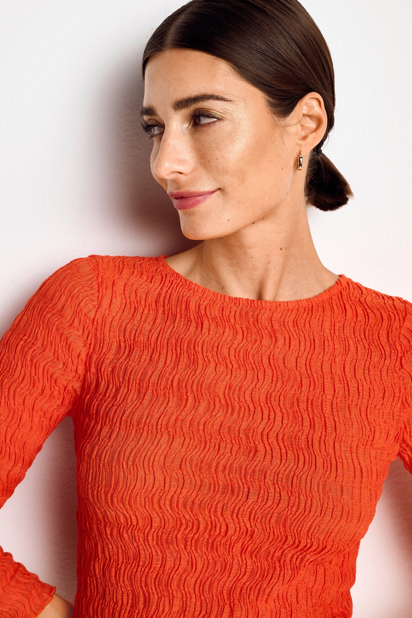 CRINKLED DRESS CHERRY TOMATO 4