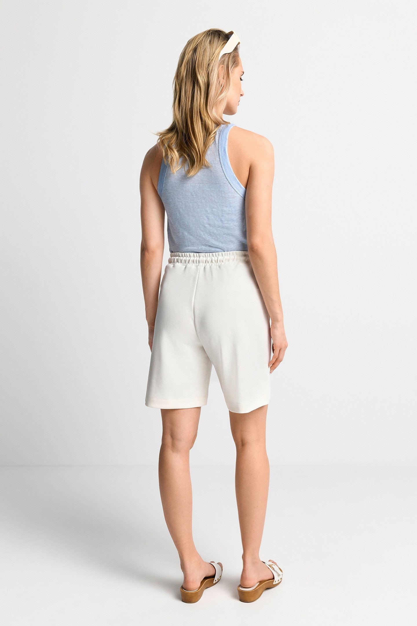 BERMUDA SHORTS SUSTAINABLE WHISPER WHITE 3