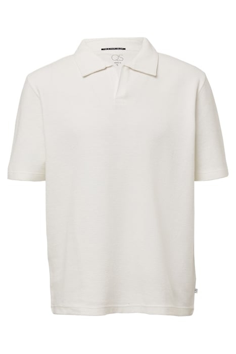 S.OLIVER-QS POLOSHIRTS OFF-WHITE 4