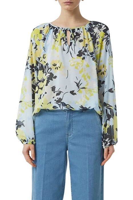 COMMA BLOUSES LIGHT-BLUE 1