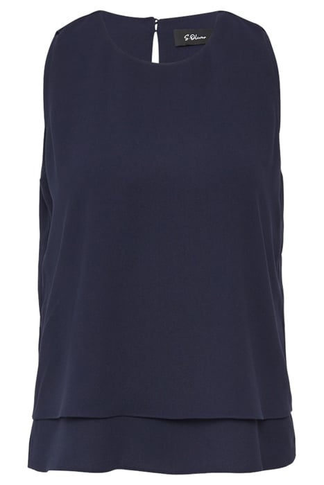 S.OLIVER BLOUSES DARK-BLUE 4