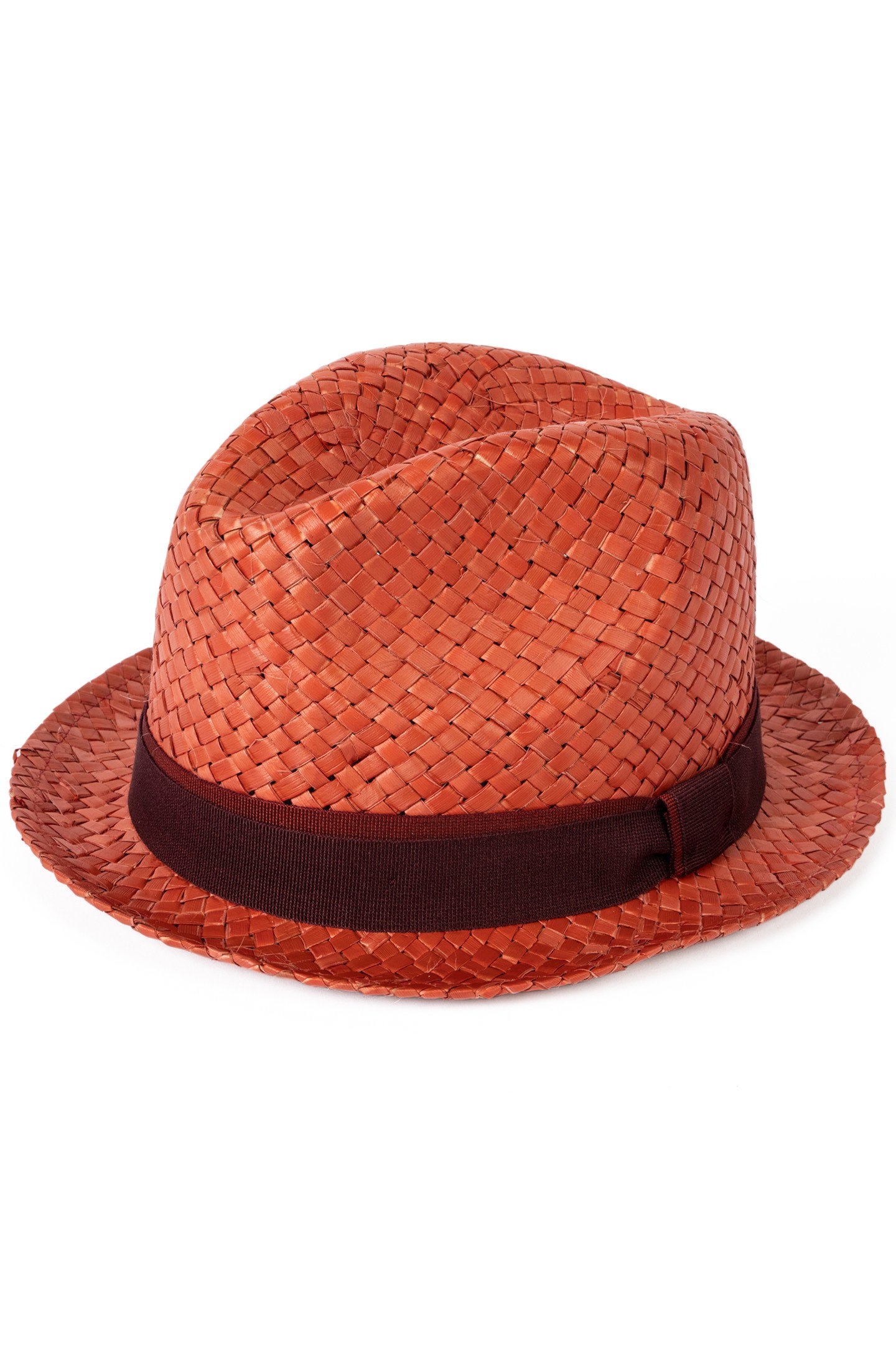 MEN HAT TRILBY BOVEN RED 2
