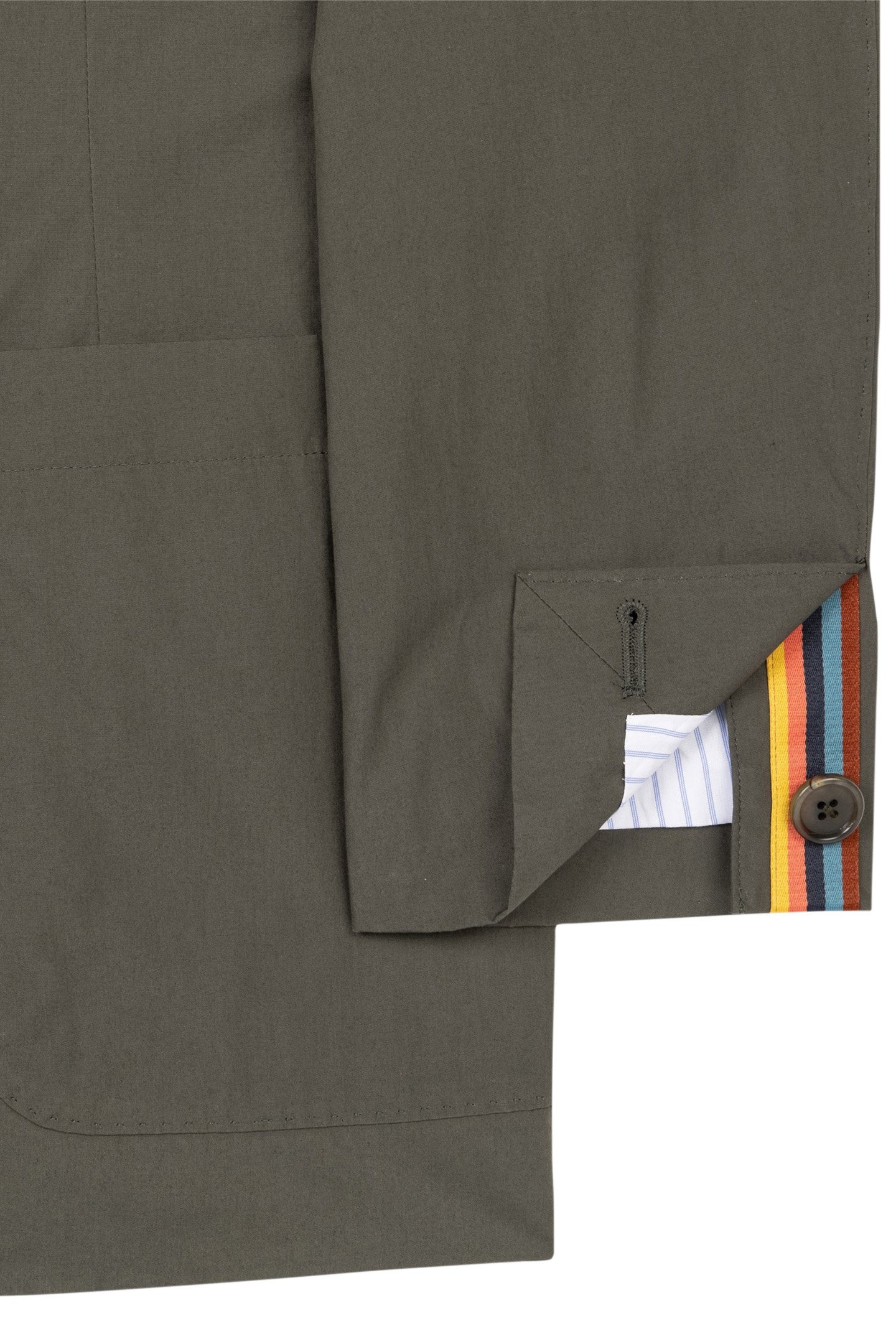 MENS 2BTN SB JACKET MILITARY GREEN 4