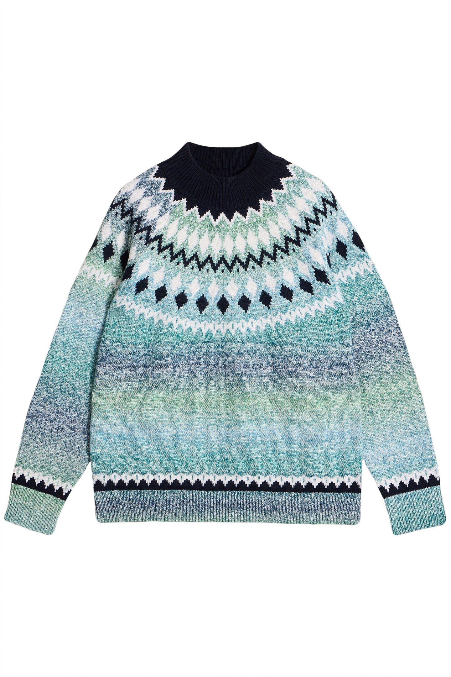 SASHA FAIRISLE JUMPER BLUE MULTI 2