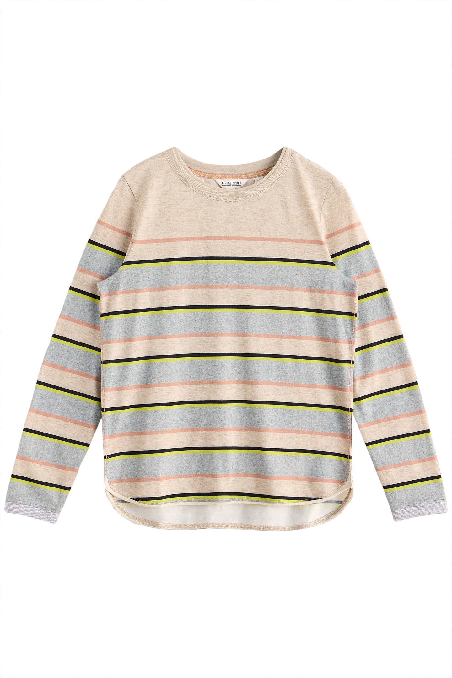 CLARA LS TEE GREY MULTI 3