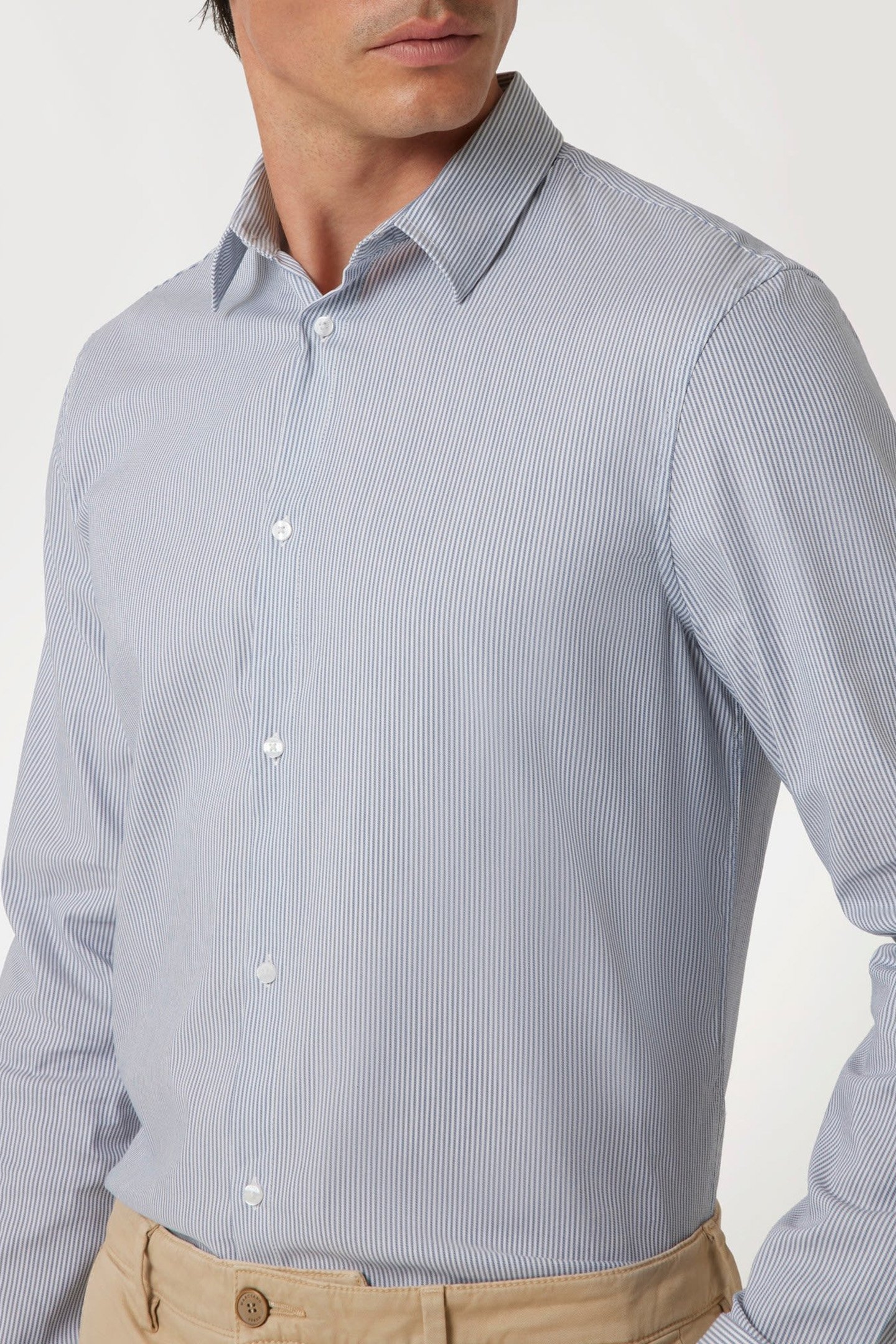 JOE IT COLLAR NOTCHE GREY MICRO CHAIN 5