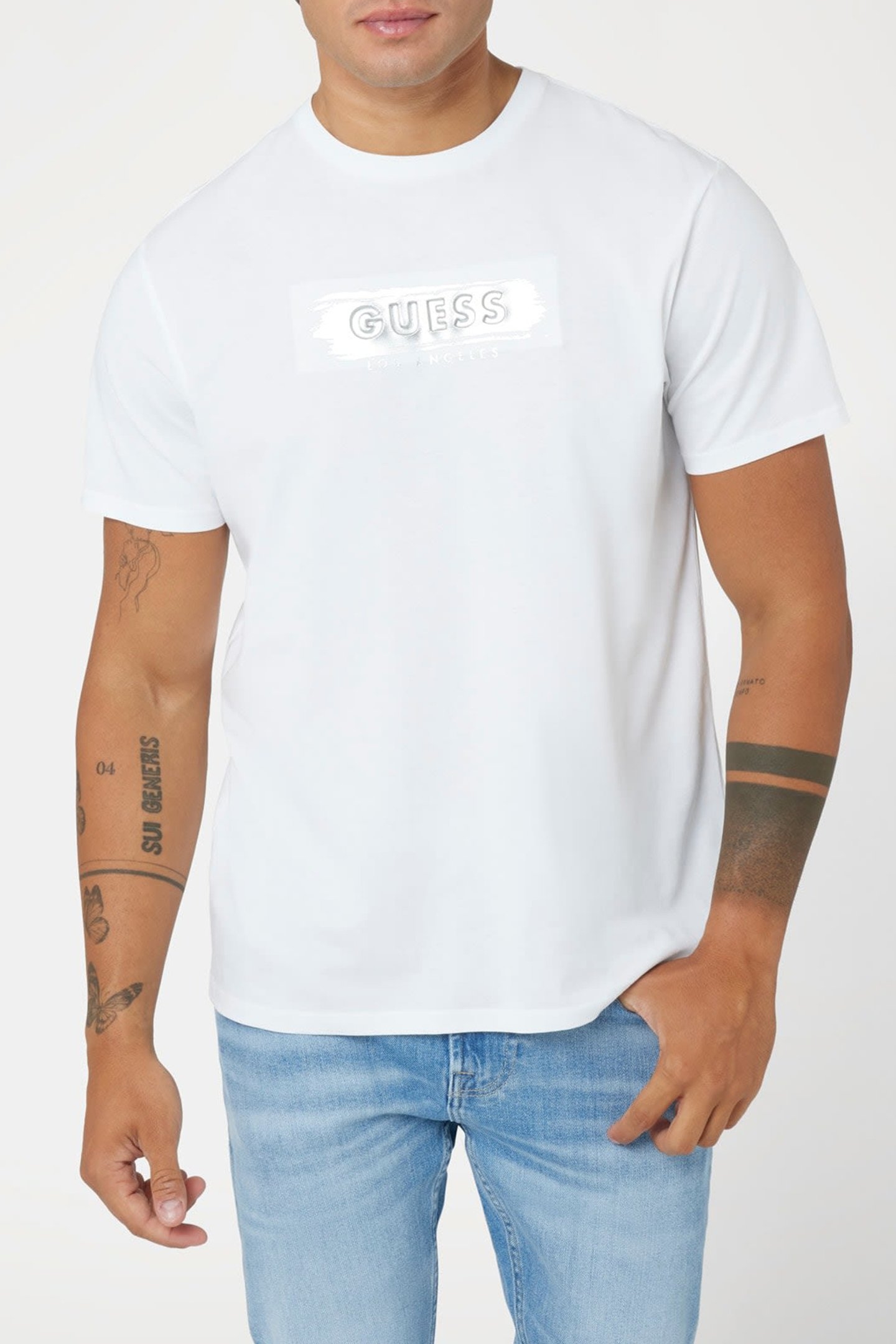 SS BSC METALLIC DEBO PURE WHITE 1