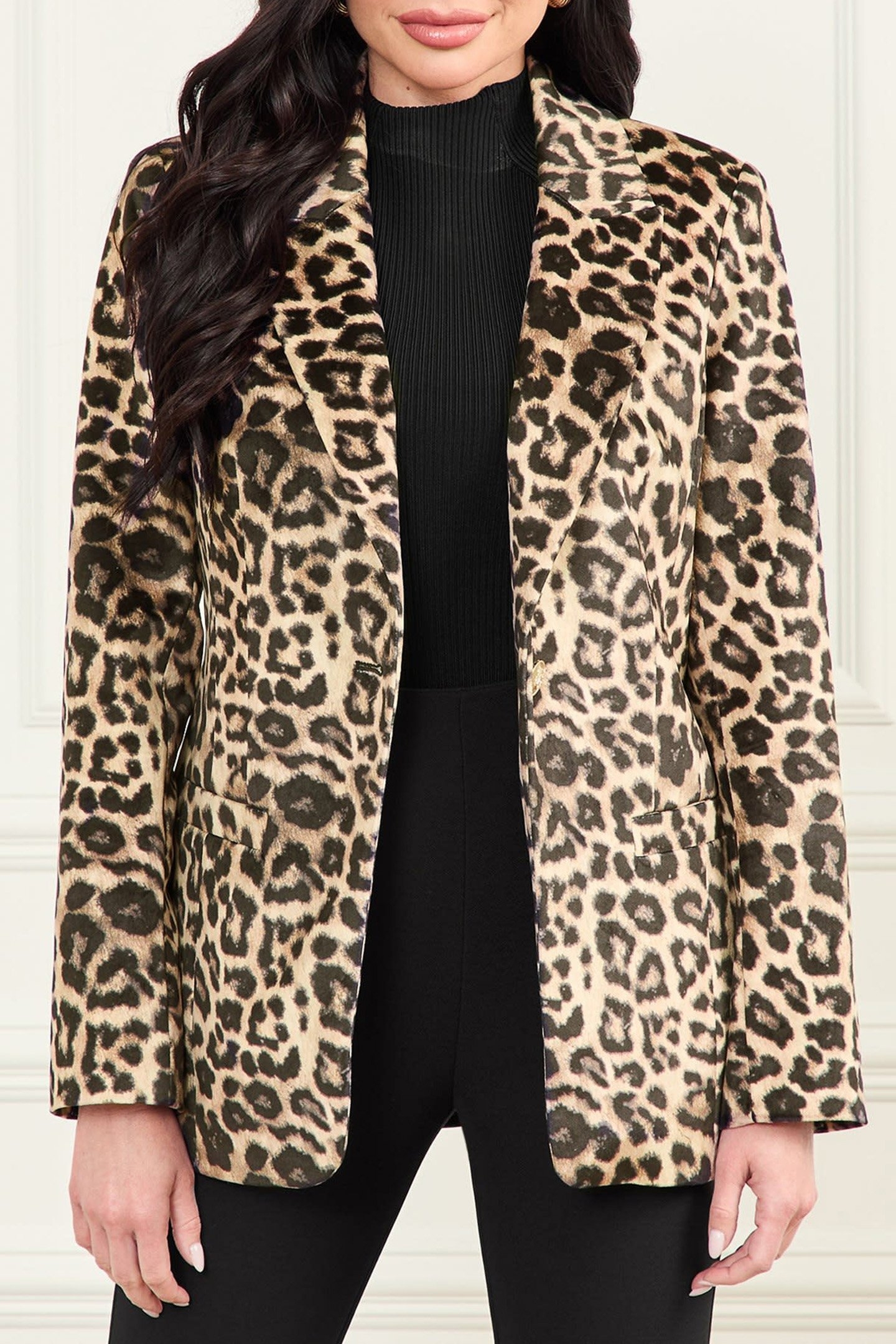 PAMELA BLAZER GLAM LEOPARD 1