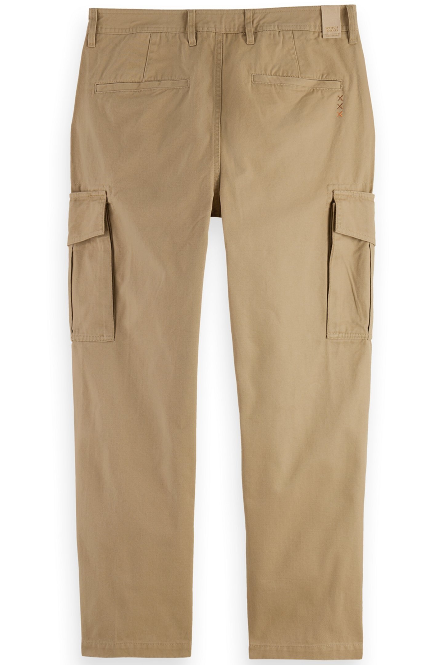 LOOSE TAPERED COTTON-TWILL CARGO PANT DESERT SAND 5