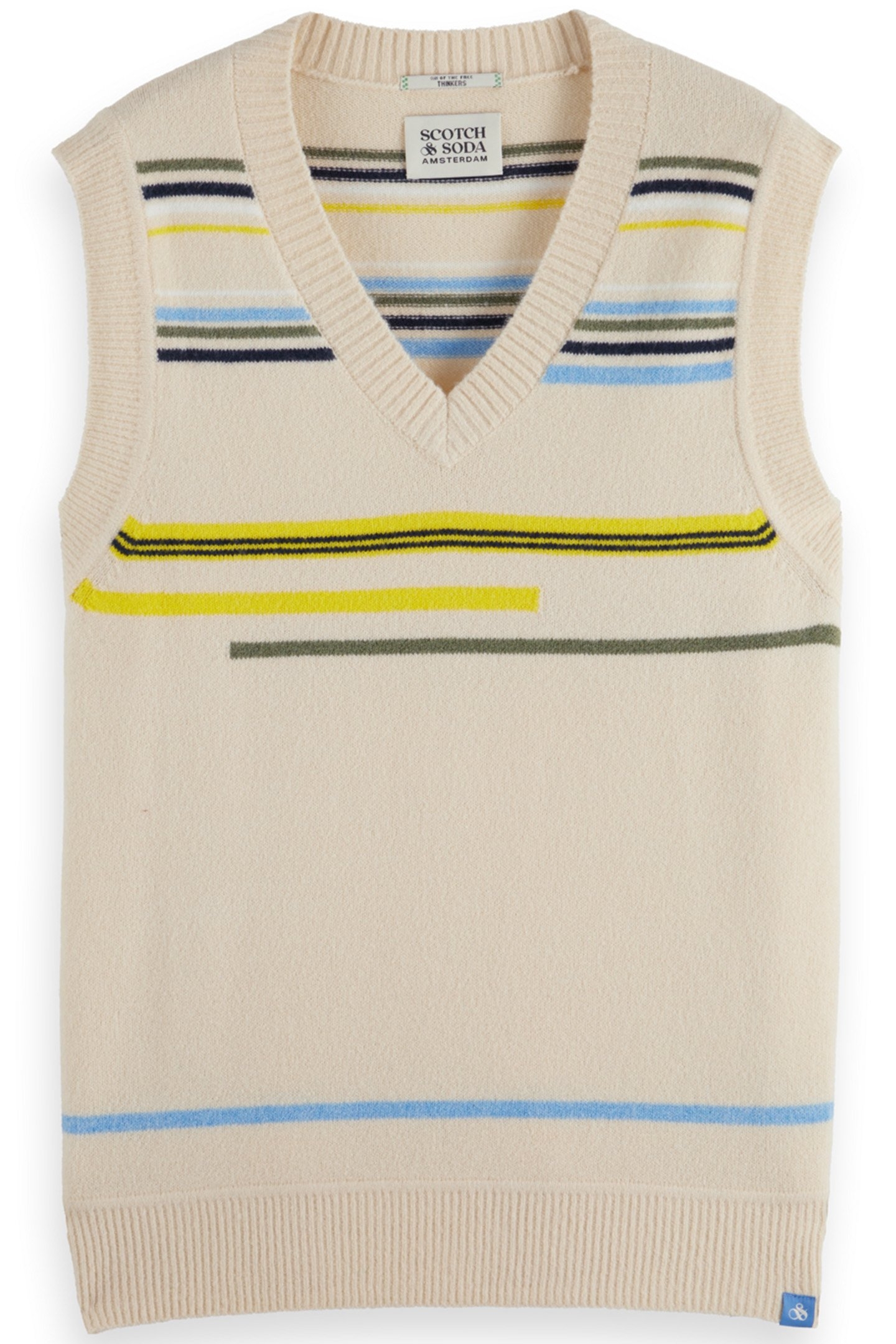 SOFT KNIT VEST PARCHMENT 4