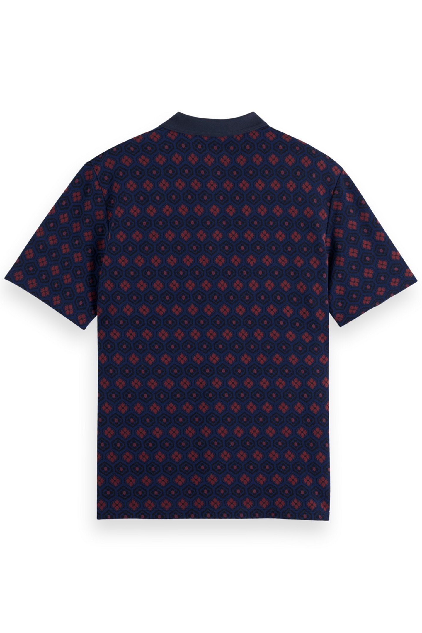 JACQUARD POLO INK BLUE JACQUARD 4