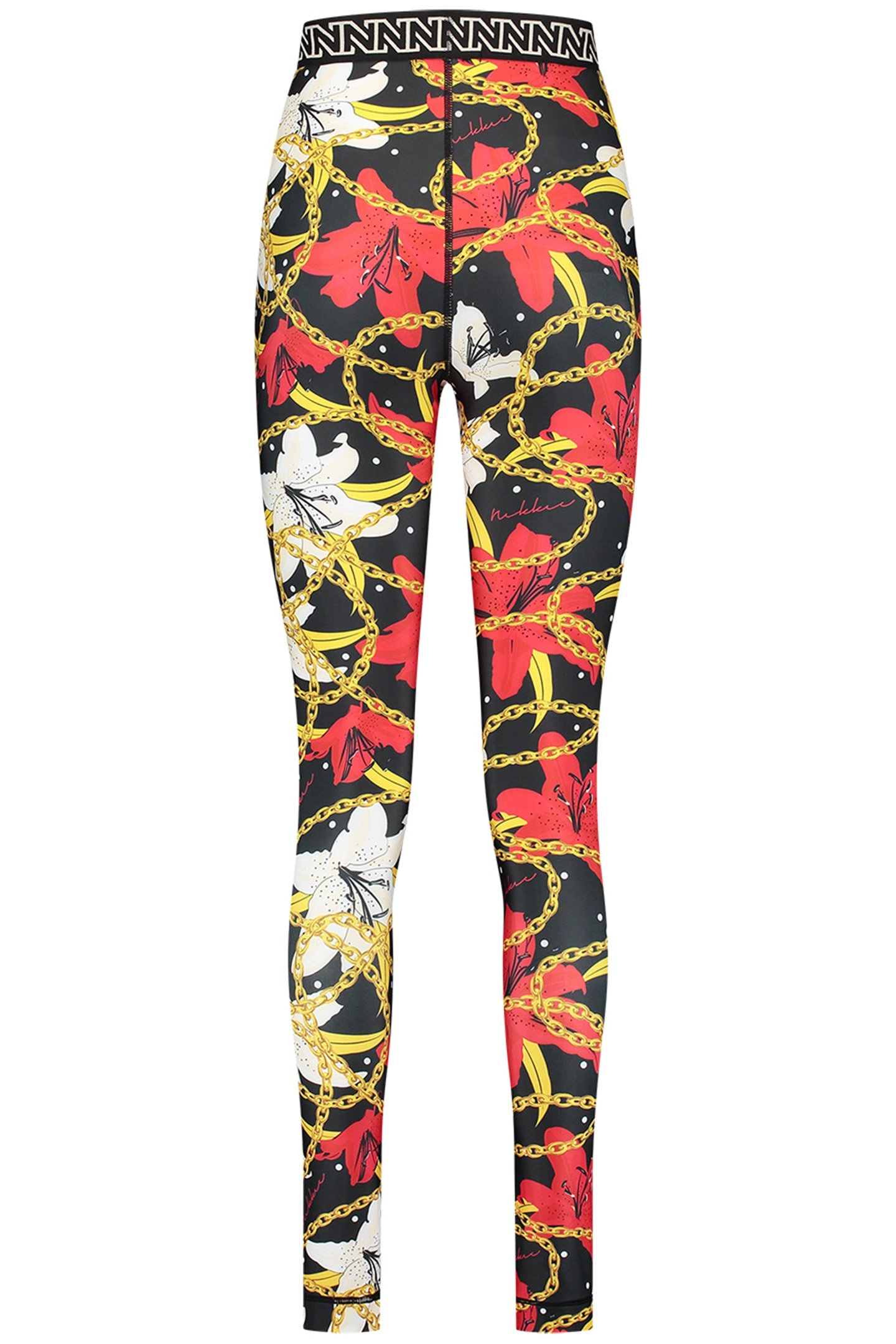 DELMAS LEGGING BLACK/GOJI BERRY 3