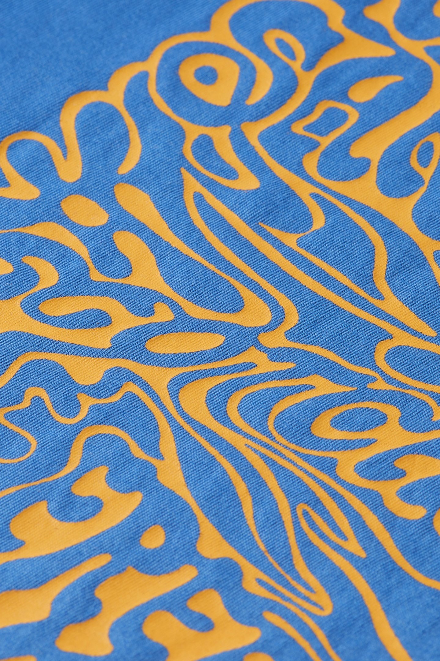 REGULAR FIT FRONT BACK ARTWORK T-SHIRT SMART BLUE 8