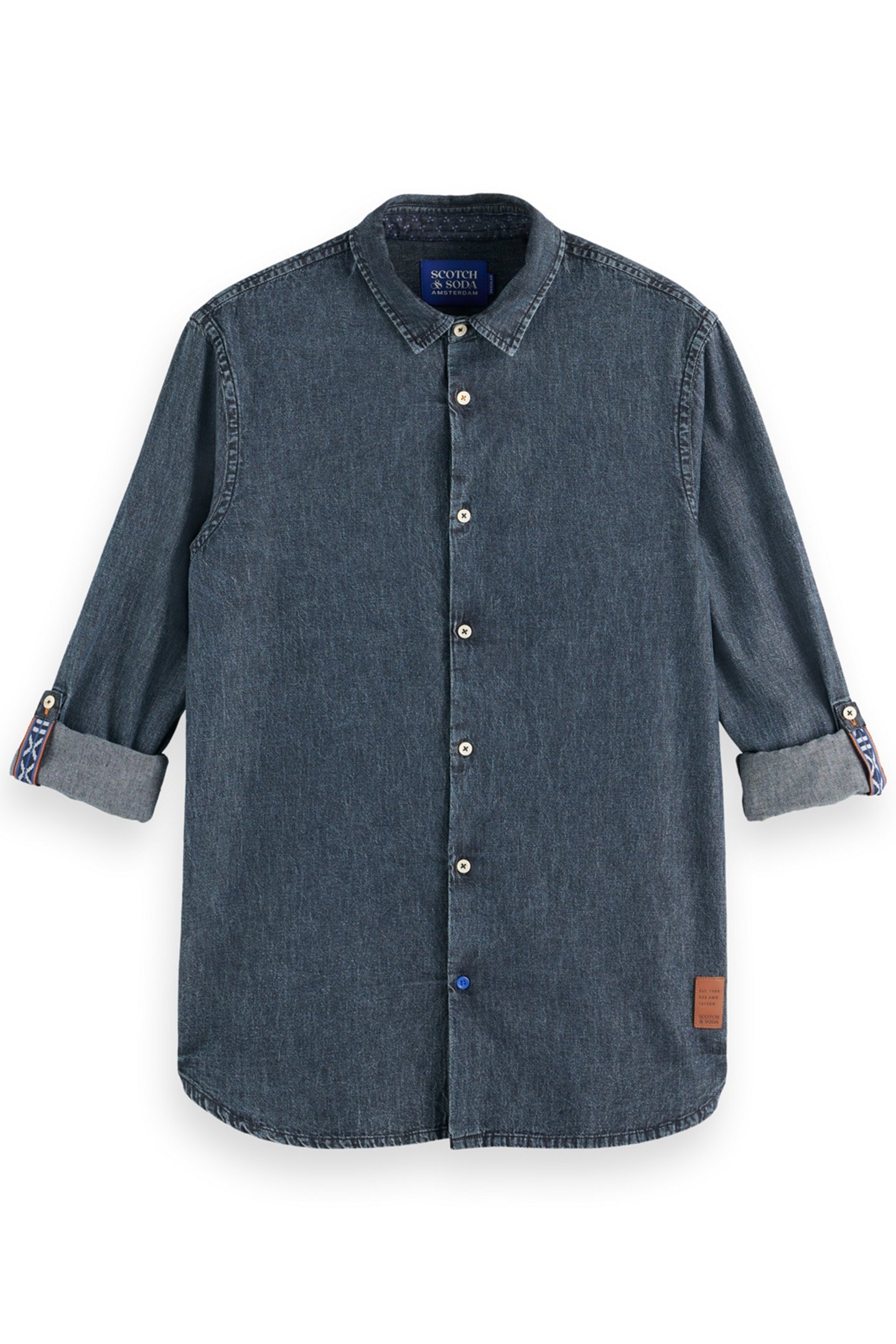 WASHED BLACK DENIM SHIRT WASHED BLACK 5