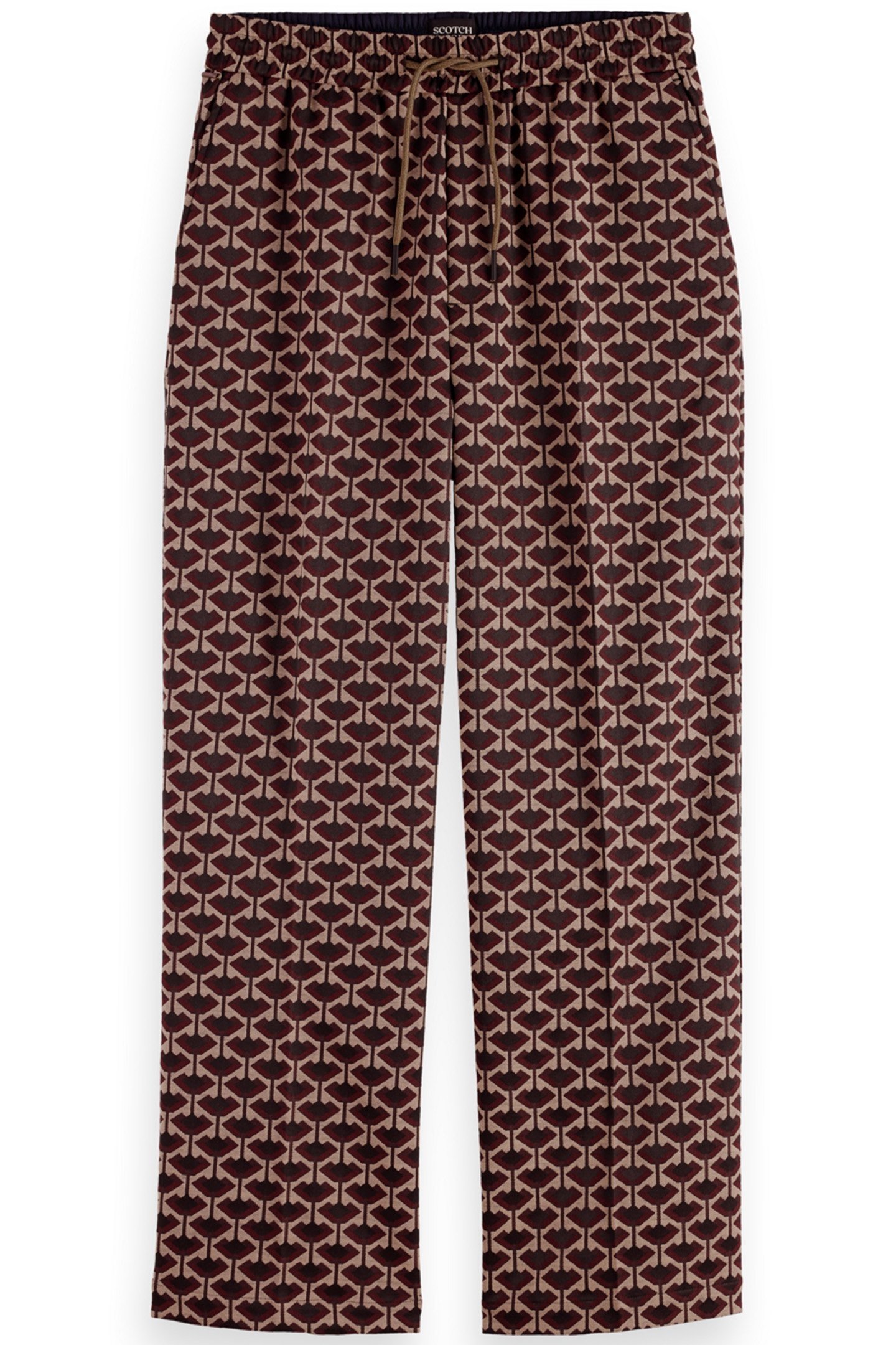 STRAIGHT FIT JACQUARD JOGGER GEO TULIP 4