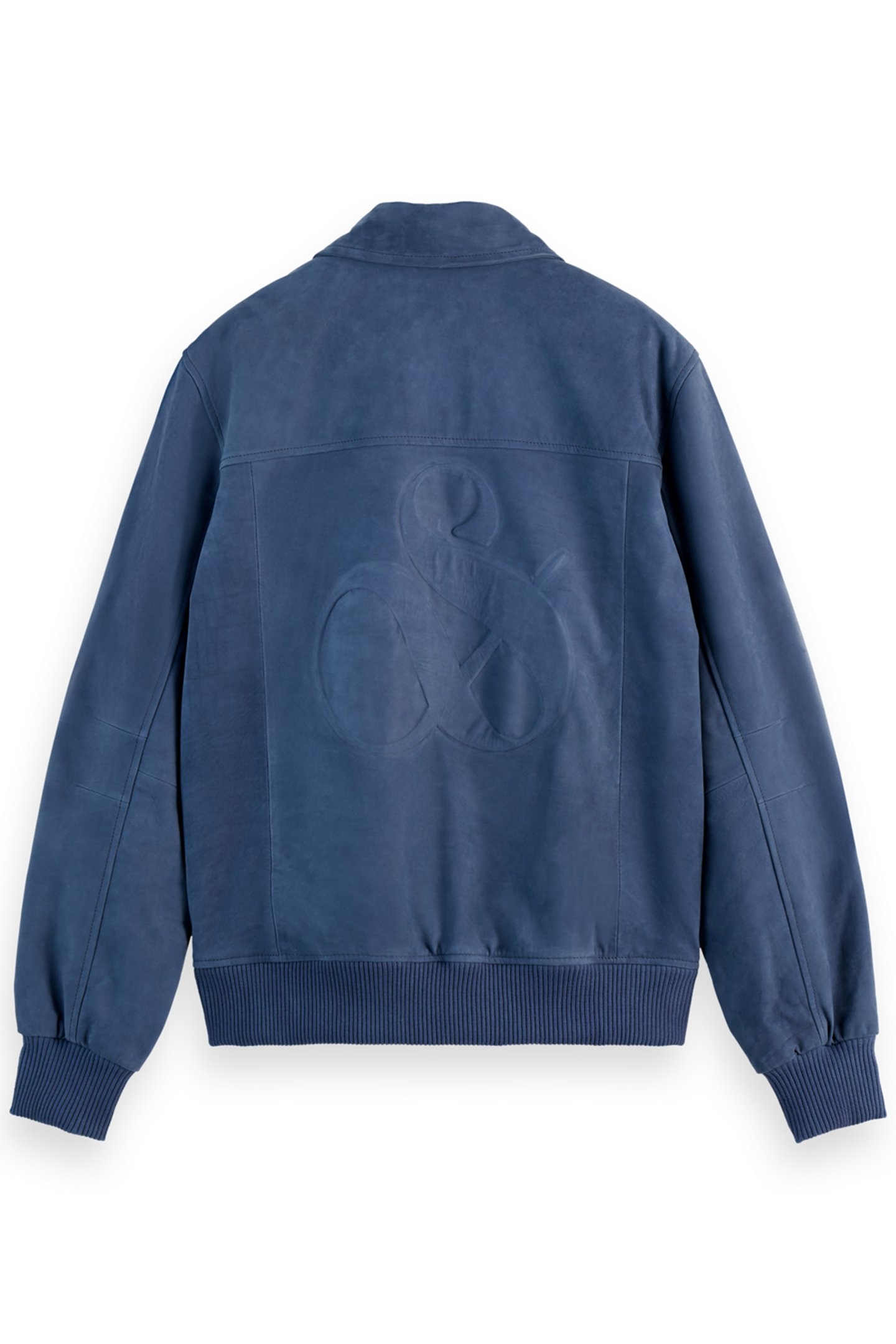 LEATHER BLOUSON JACKET HERITAGE BLUE 5