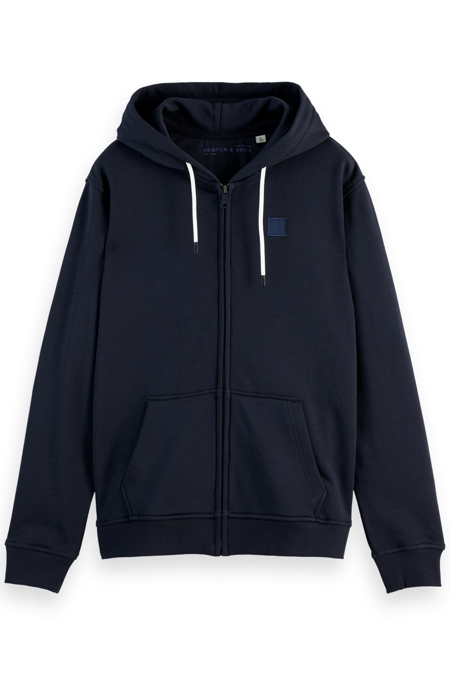 ESSENTIAL LOGO BADGE ZIP-THROUGH HOODIE NIGHT 4