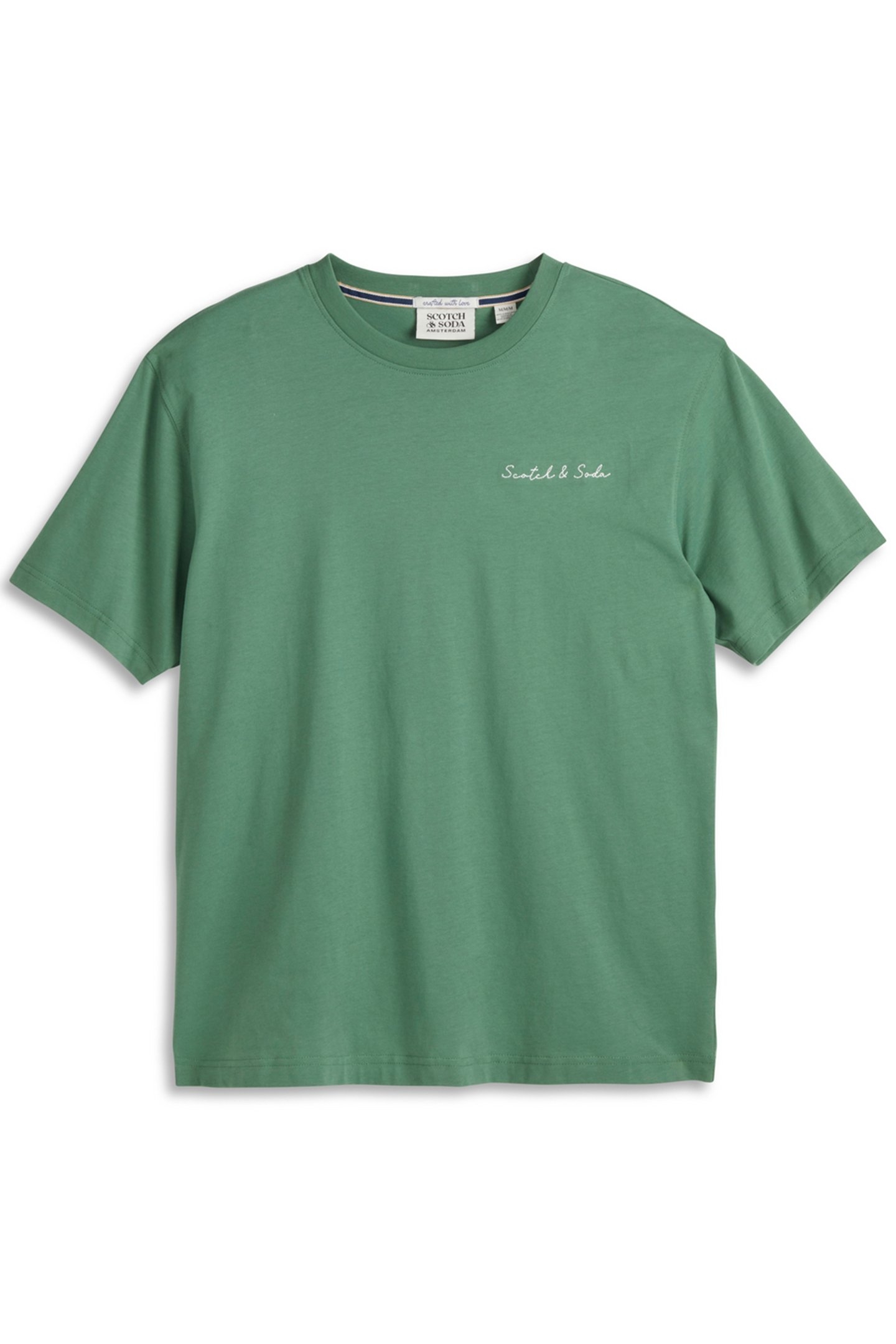 SS GRAPHIC TEE MEDIUM GREEN 1